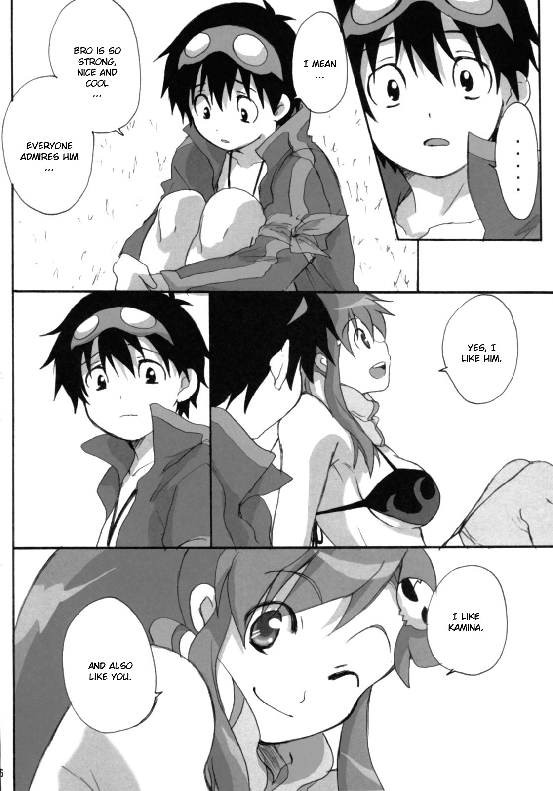 Yokoshimo na Kimochi | Yoko and Simon's feelings page 5 full