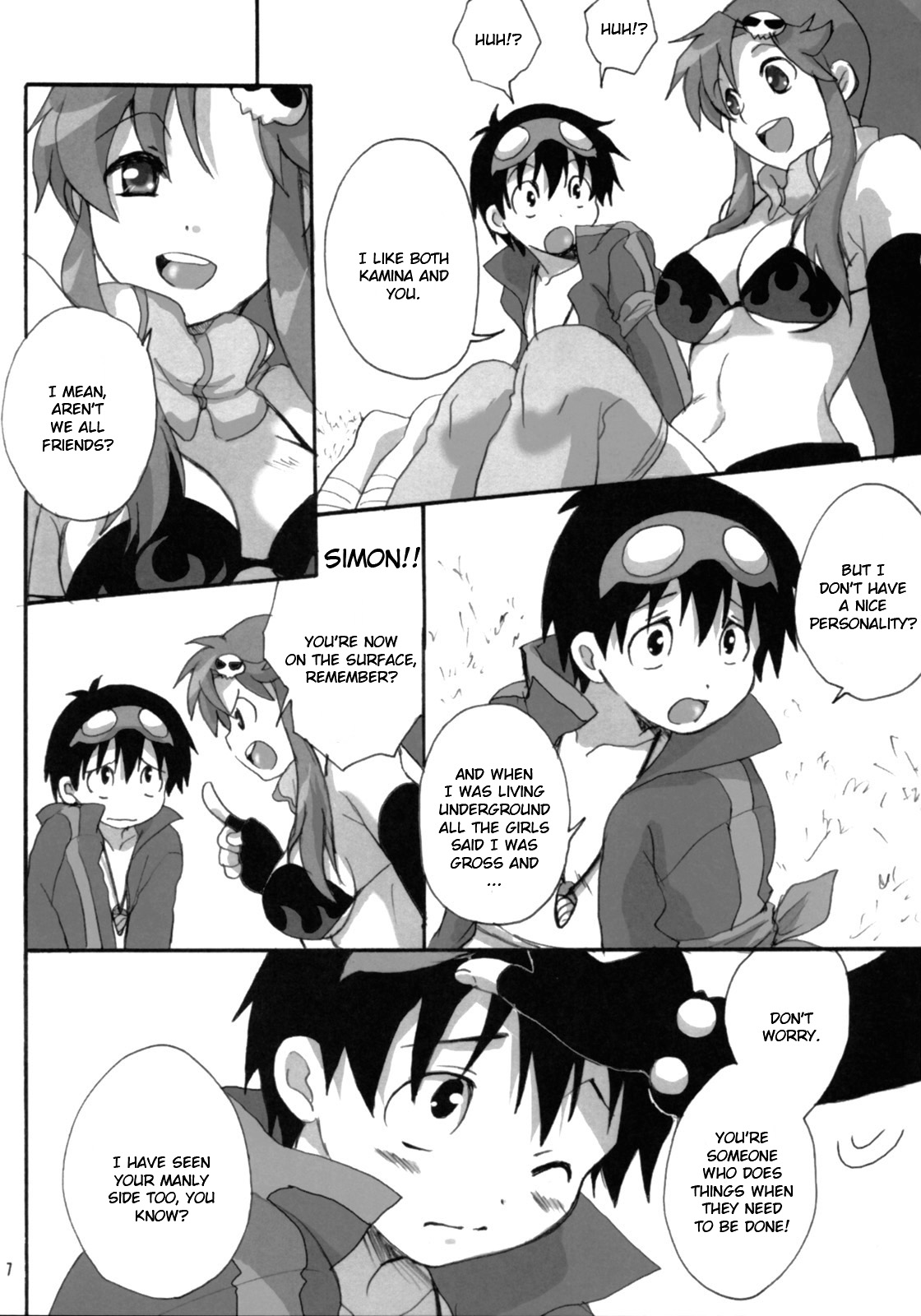 Yokoshimo na Kimochi | Yoko and Simon's feelings page 6 full