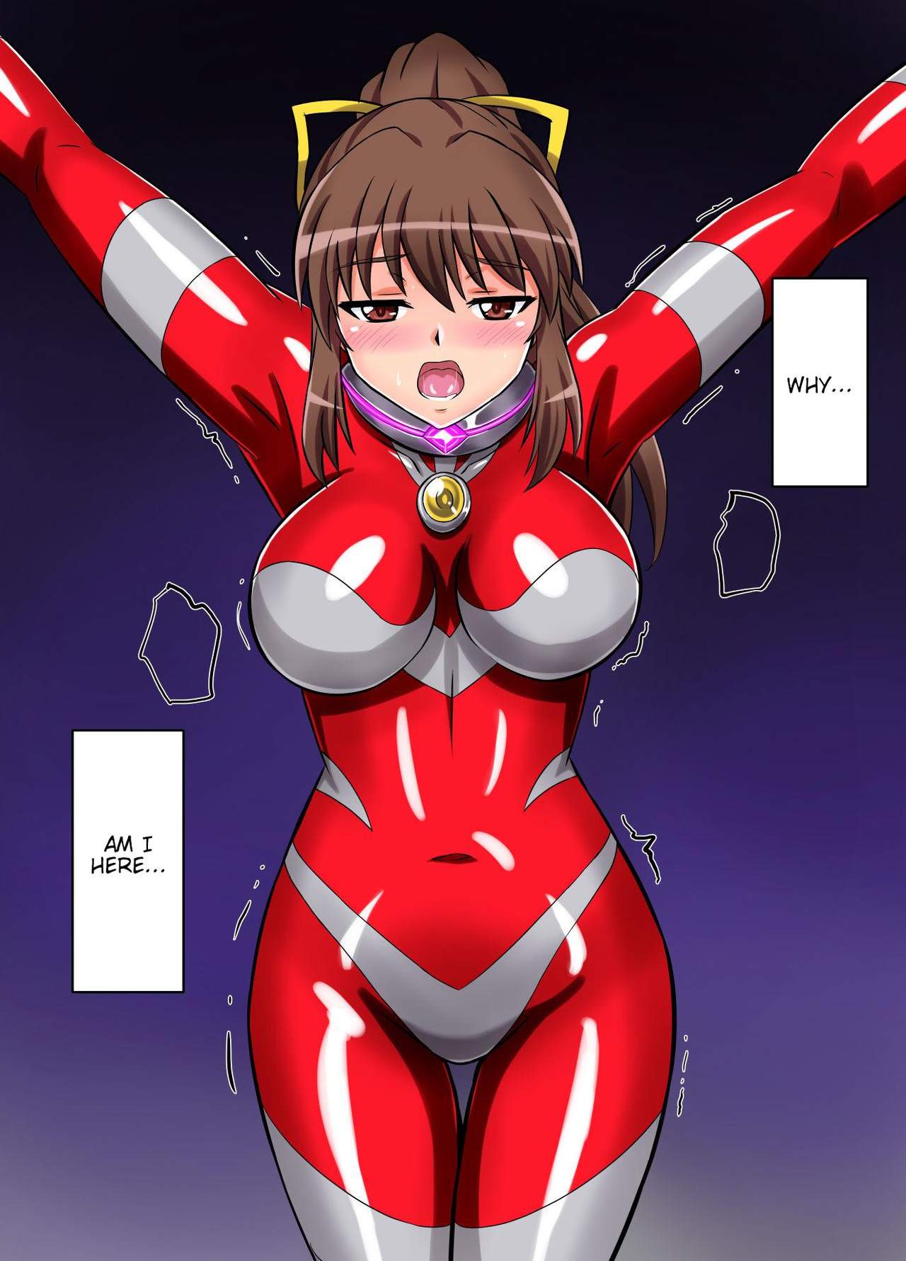 Ultimate Rena Ch. 4 Uchuujin no Wana! Fukanzen Henshin! page 3 full