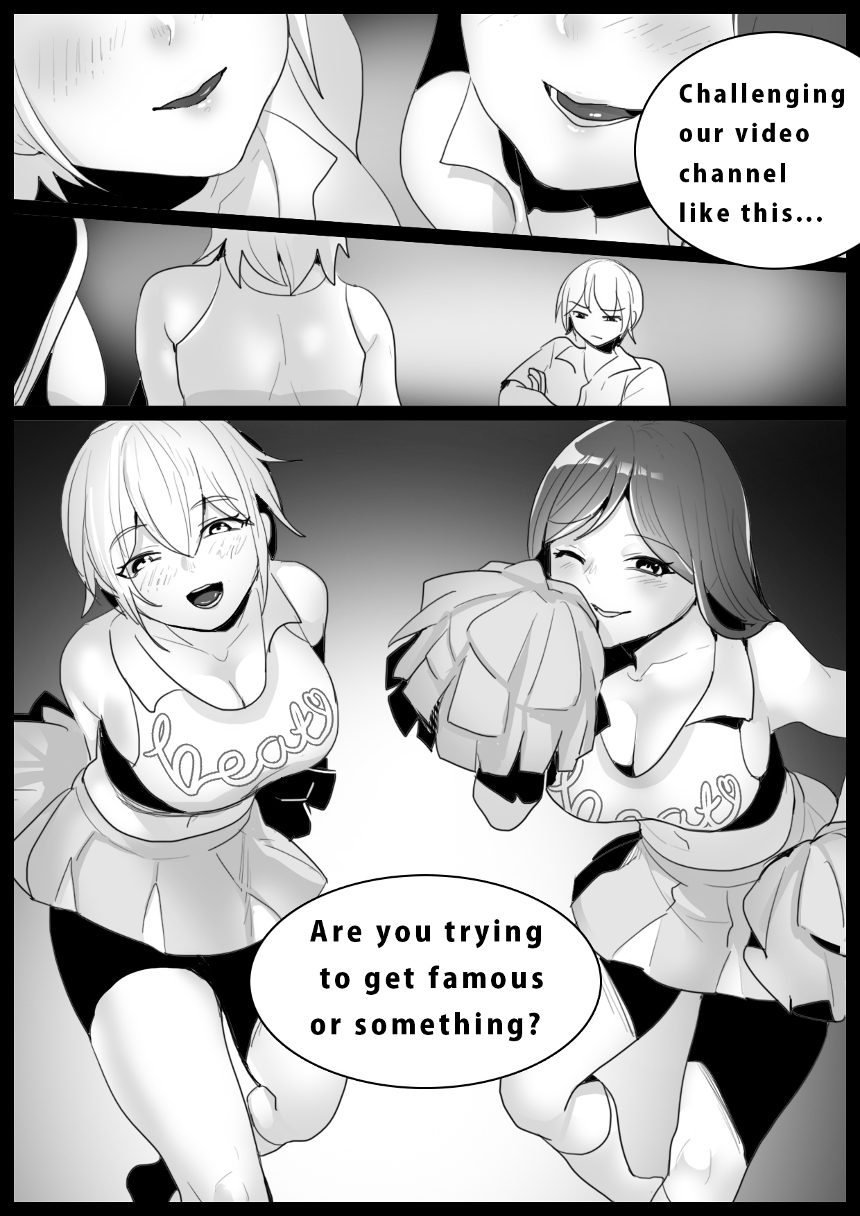 Girls Beat! -vs Shizuku & Mia- page 1 full