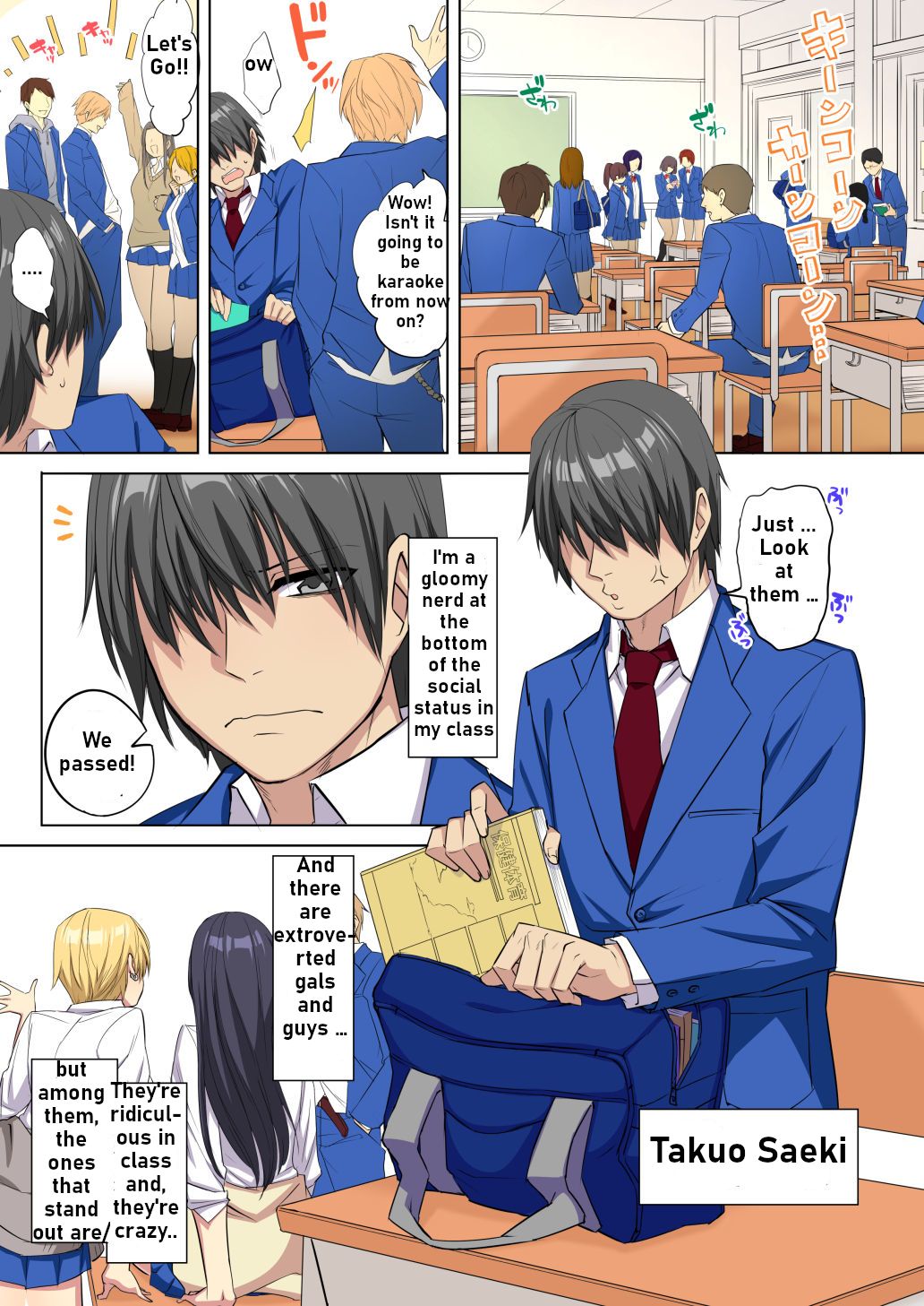 Ore no Dekachin ga Bakunyuu Bitch Gal-tachi ni Sakusei Saremakuru!! | My big ● is squeezed by huge breast bitch gals!! page 5 full