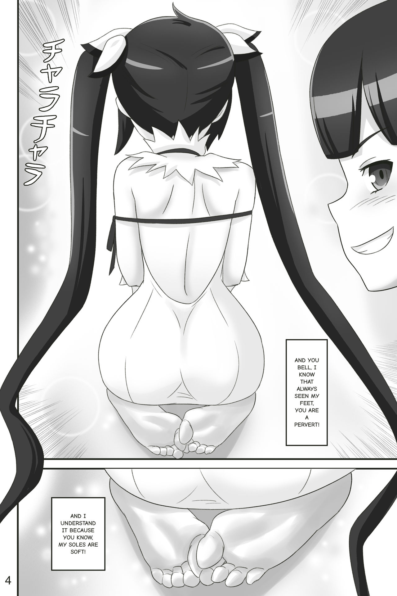 Danashimachi | Is Wrong to Pick Feet From Girls In a Dungeon page 5 full