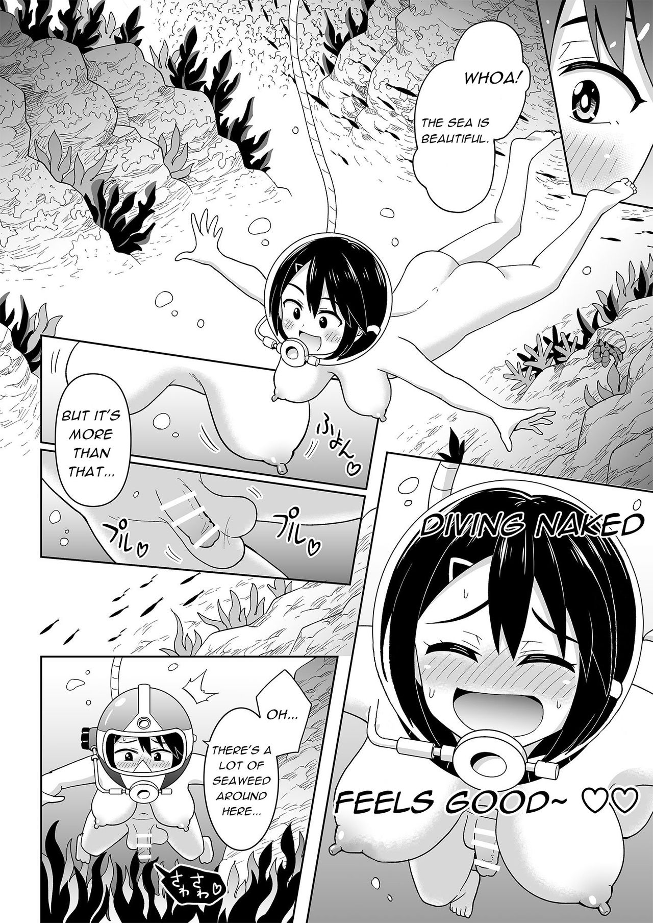 Futanari Maki-chan Kaiyou Seibutsu-hen | Futanari-Maki Marine Life Edition page 5 full
