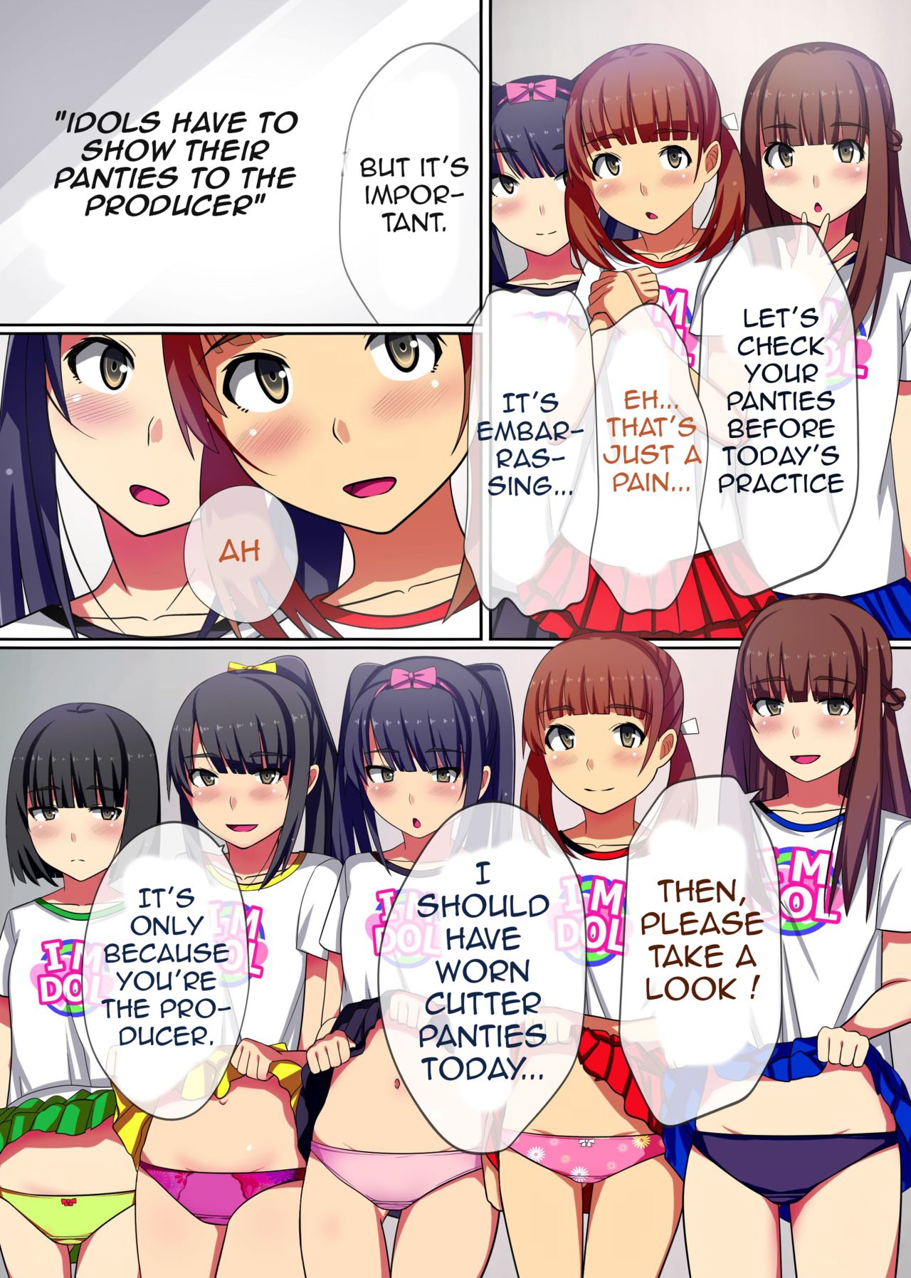 Producer no Meirei wa Zettai! Idol Otaku no Ore ga Joushiki Henkan Appli de Idol Haramase Harem! | Producer's Orders are Absolute! page 6 full