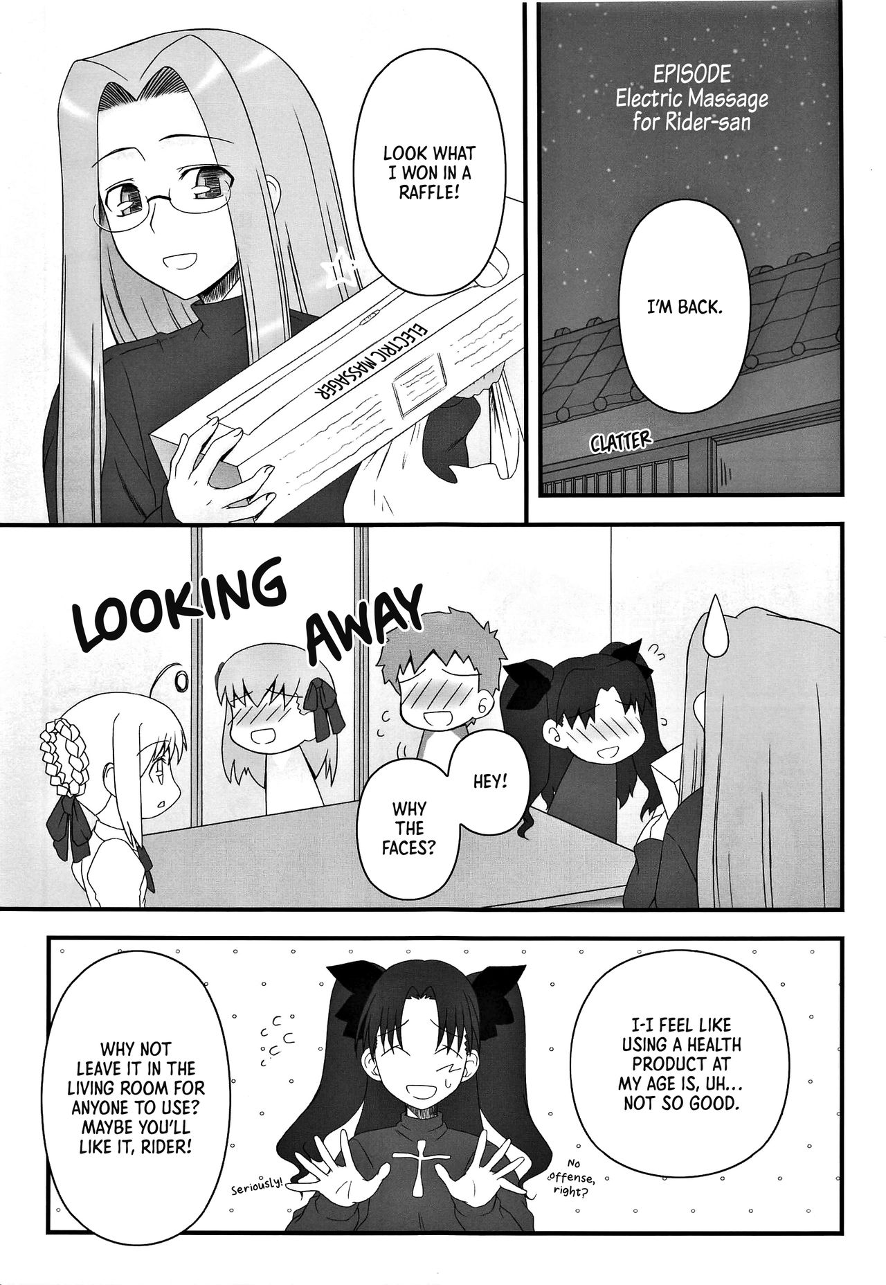 Yappari Rider wa Eroi na 9 Rider-san ni Denma desu. | As expected, Rider is erotic 9. Electric Massage for Rider-san page 3 full