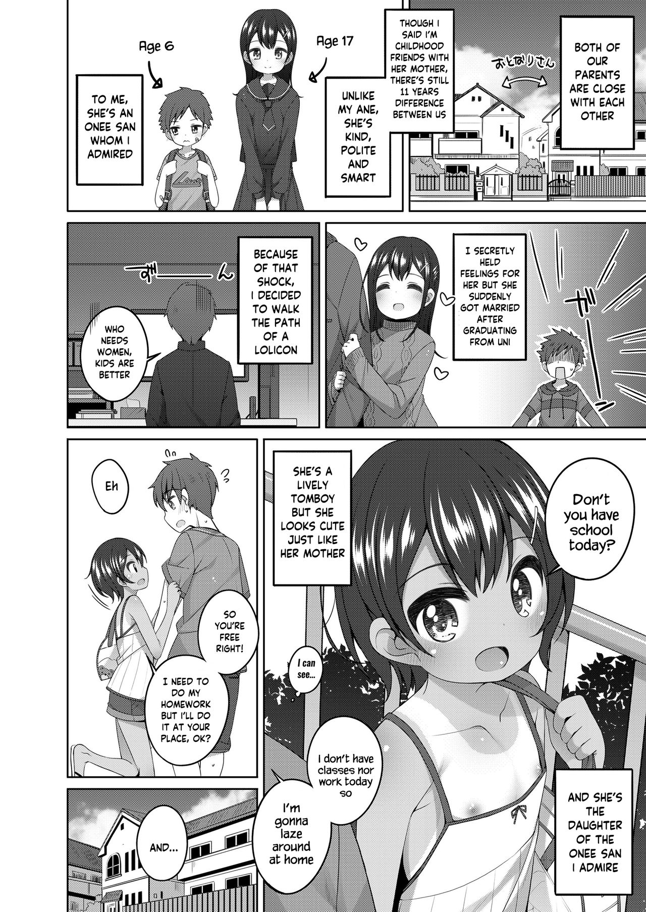 Akogare no Onee-san no Musume-san ga Kawaii | The daughter of the big sister I long for is cute page 2 full