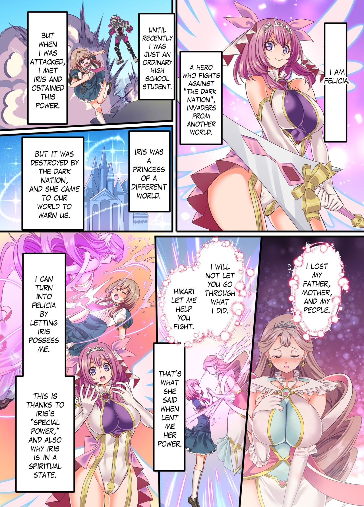Senkou Tenki Felicia ~Nerawareta Hyoui Henshin Heroine no Nikutai~ page 3 full