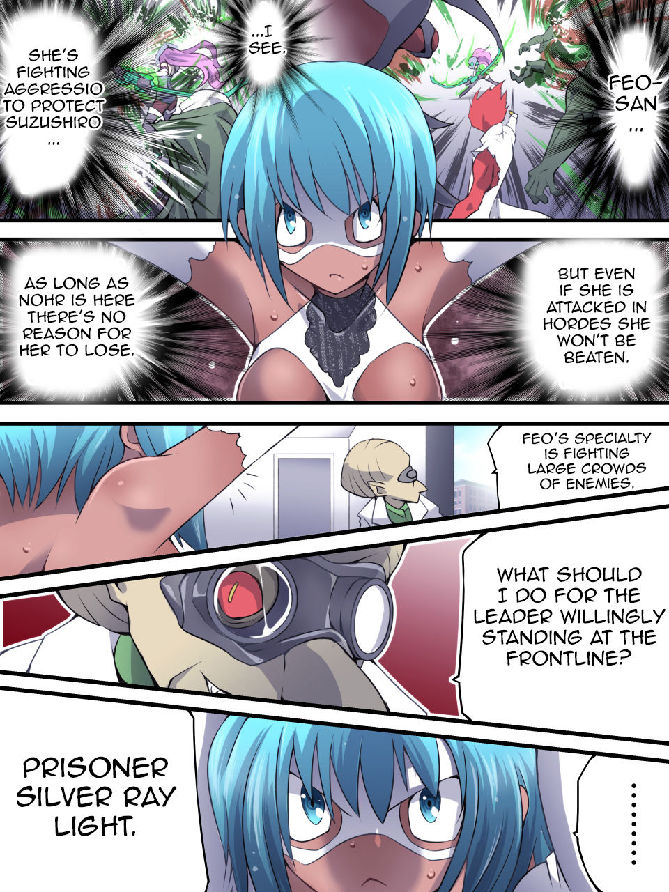 Superheroine Yuukai Ryoujoku 9 -  Superheroine in Distress - Feo-Jio page 10 full