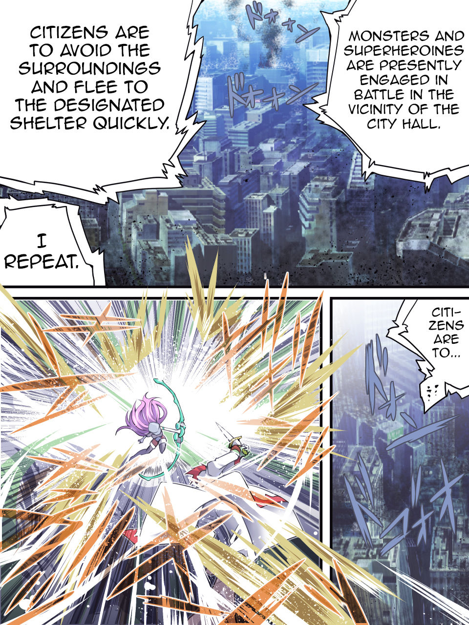 Superheroine Yuukai Ryoujoku 9 -  Superheroine in Distress - Feo-Jio page 2 full