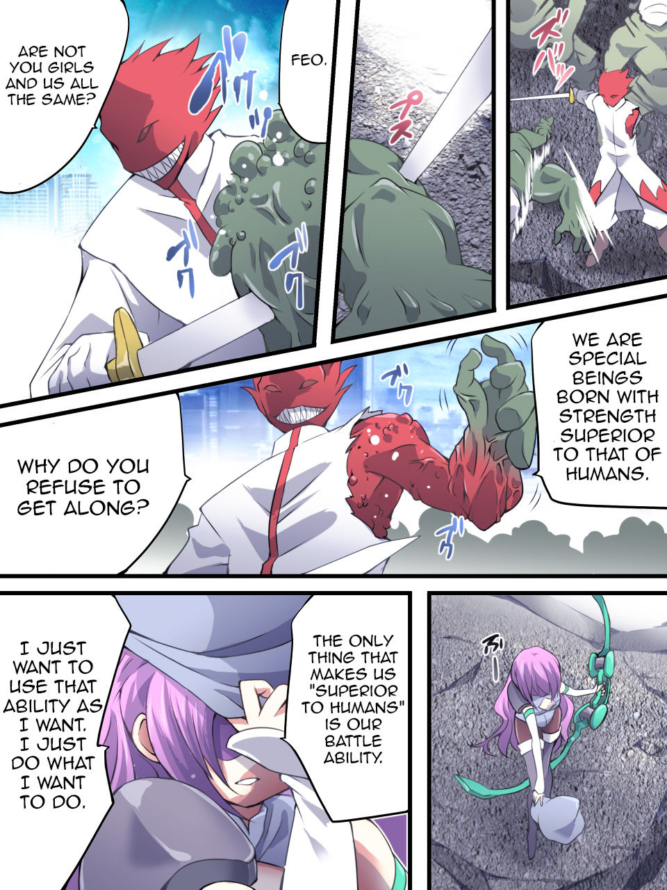 Superheroine Yuukai Ryoujoku 9 -  Superheroine in Distress - Feo-Jio page 6 full