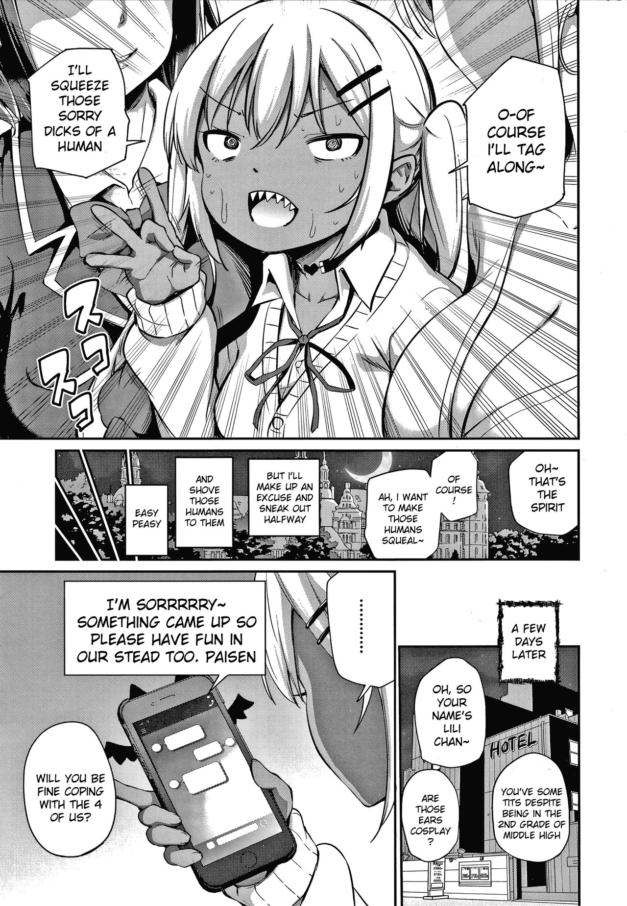 Ponkotsu Succubus Lily-chan no Sainan | Clumsy Lili Chan and Her Misfortune page 5 full