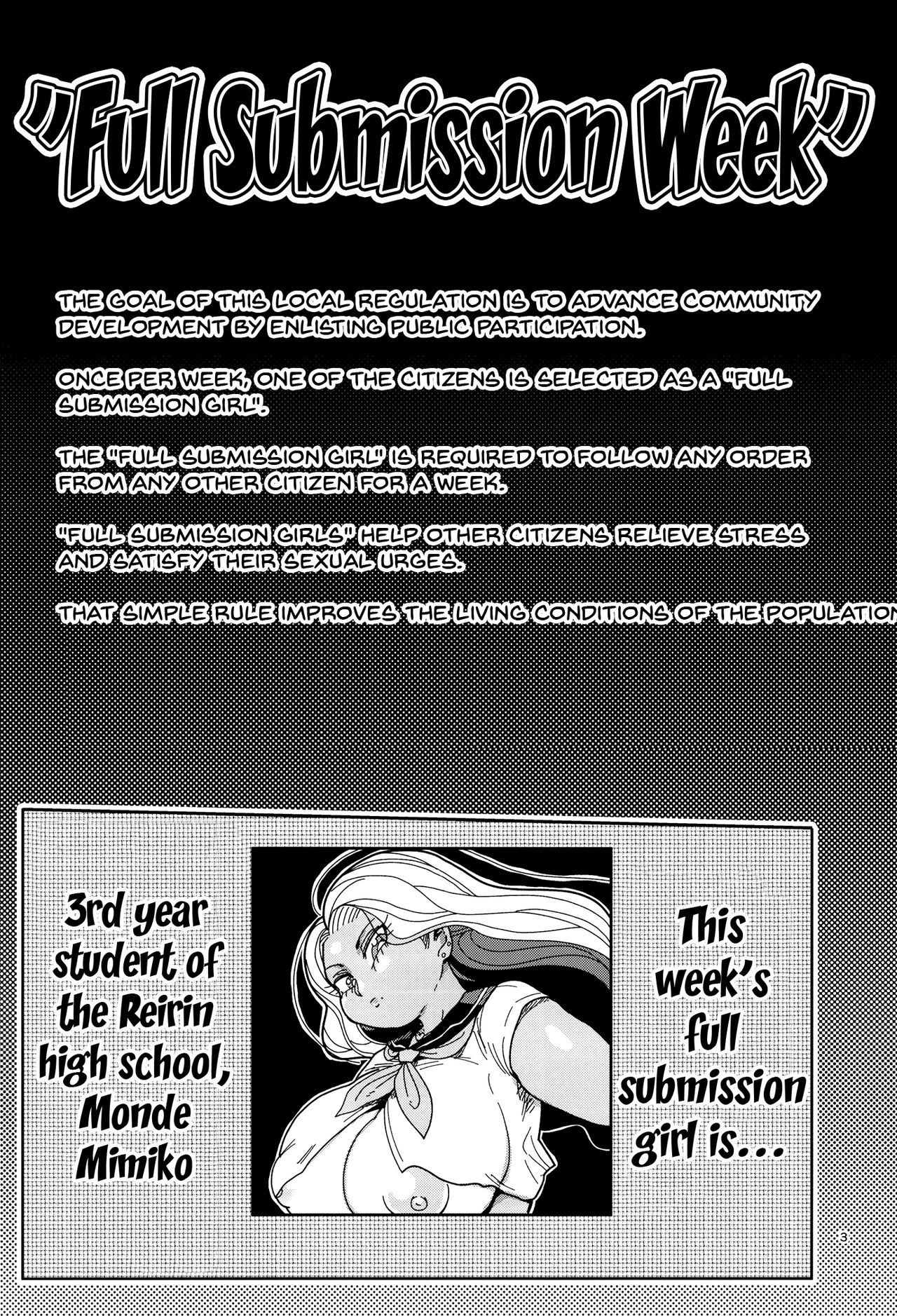 Sono 1-shuukan, Teikou Shite wa Ikenai. | For That One Week, She Can't Resist Me page 2 full