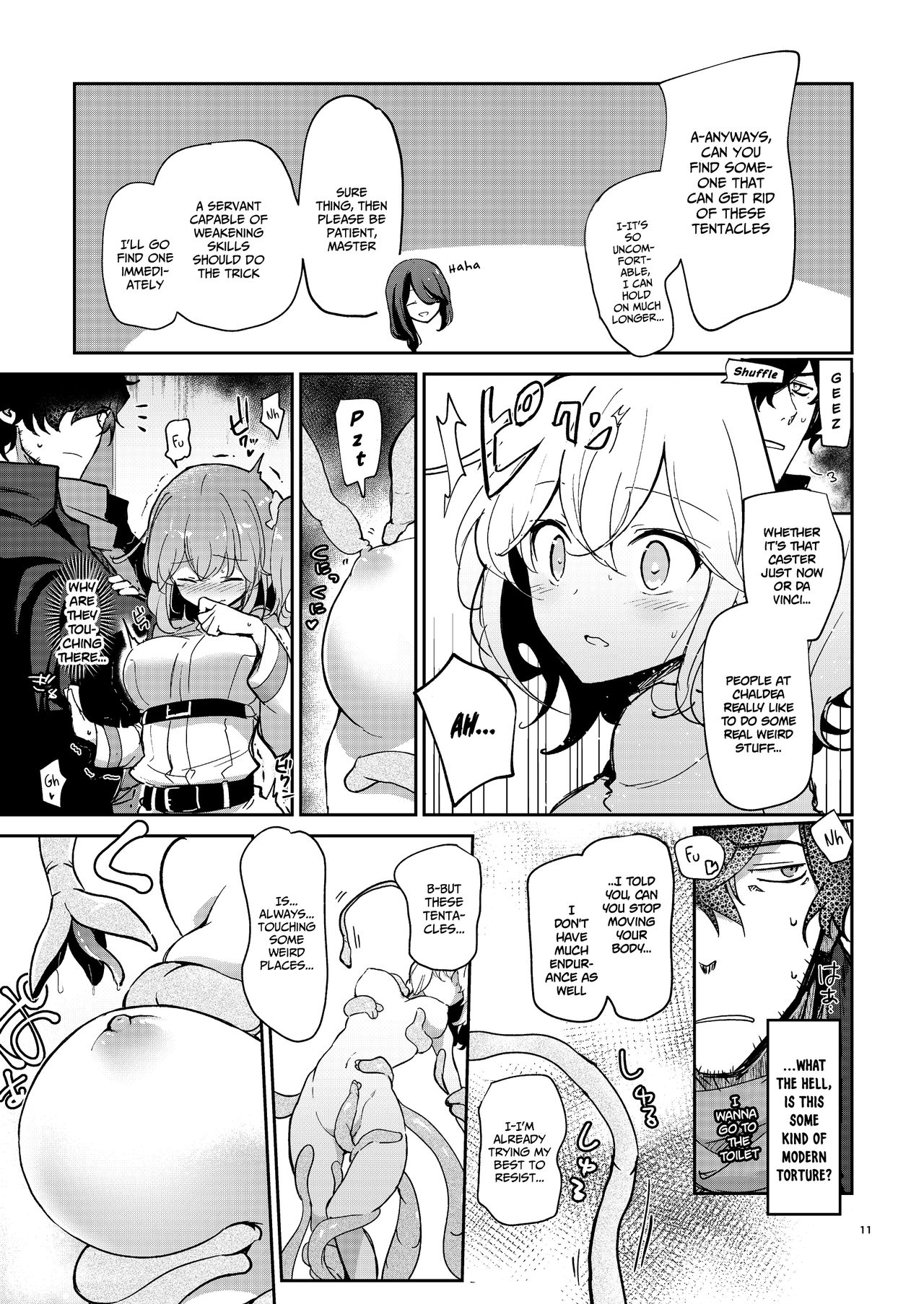 Heisho Micchaku Trap-chuu ni Enkaku Shokushu ni Ijirarete Hakonai ga Kanzen ni Ecchi na Kuuki ni Nacchaimashita page 10 full
