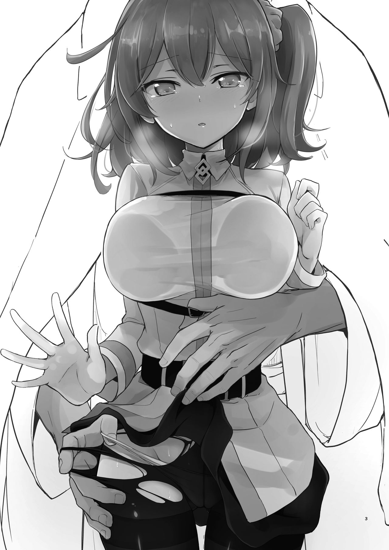 Heisho Micchaku Trap-chuu ni Enkaku Shokushu ni Ijirarete Hakonai ga Kanzen ni Ecchi na Kuuki ni Nacchaimashita page 2 full