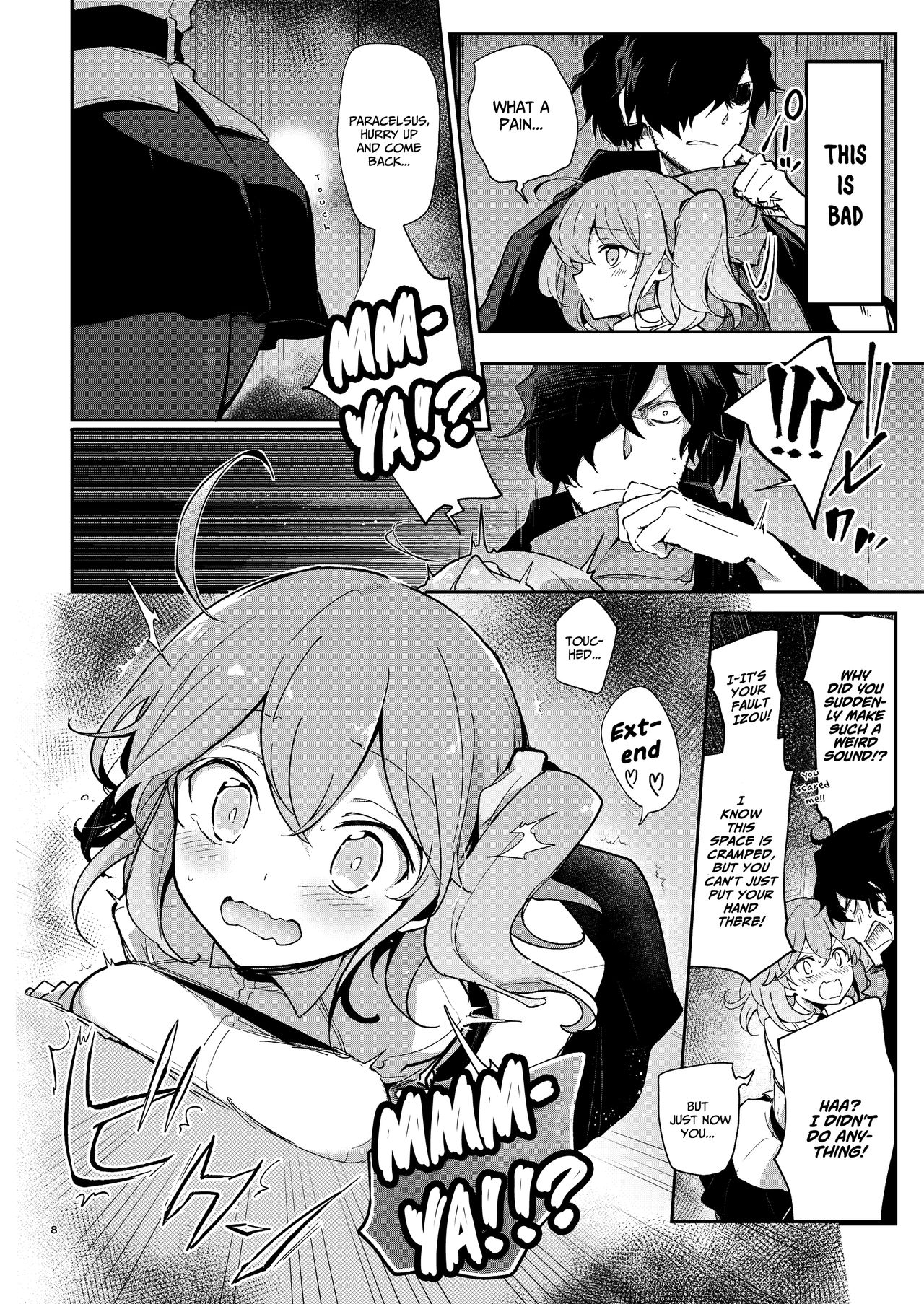 Heisho Micchaku Trap-chuu ni Enkaku Shokushu ni Ijirarete Hakonai ga Kanzen ni Ecchi na Kuuki ni Nacchaimashita page 7 full