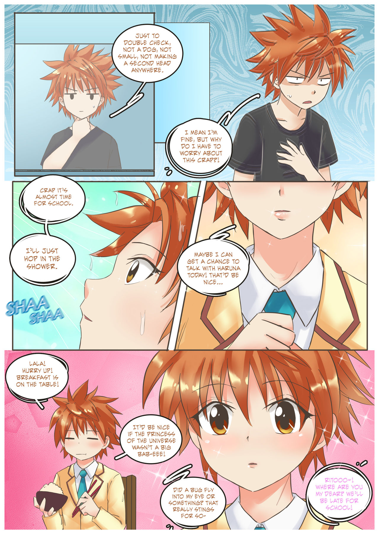 To Love Ru: Double Trouble page 8 full