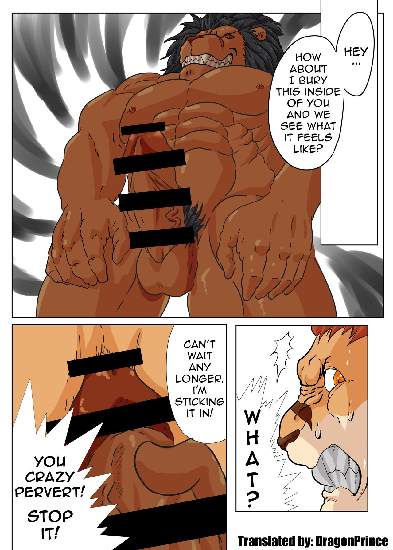 Leo Kokuou no Shasei Kikou Uchi ni Aru Tane Hen | King Leo's Ejaculation Journey - Cum inside page 5 full