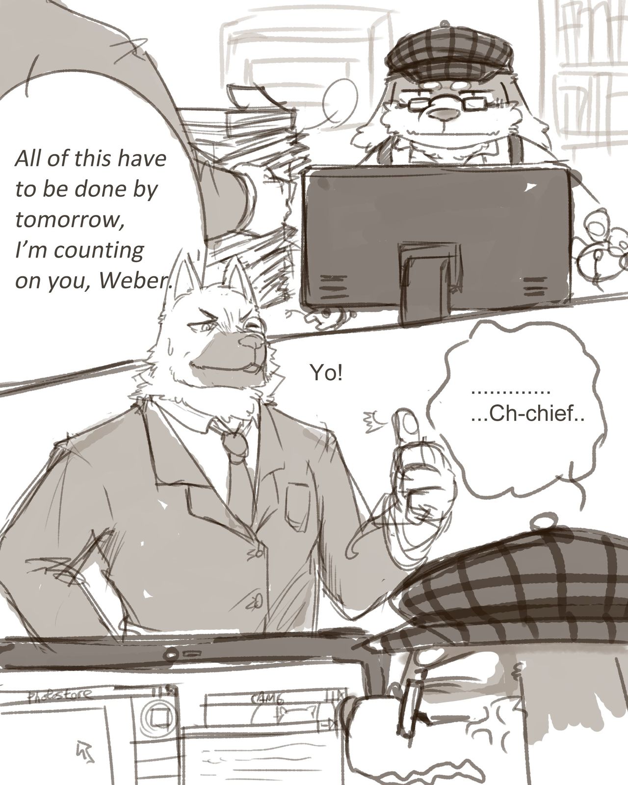 Hikuchi - Weber & Reginald Comics  + Extras page 2 full