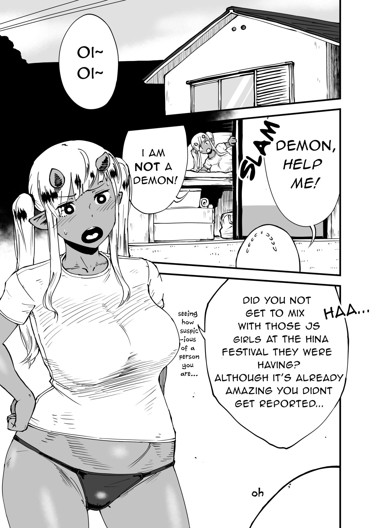 Akuma ga Machi ni Yatte kiteru | A Demon Comes To Town page 3 full