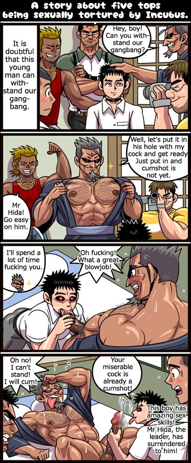 A Story About Five Tops Being Sexually Tortured by Incubus page 2 full