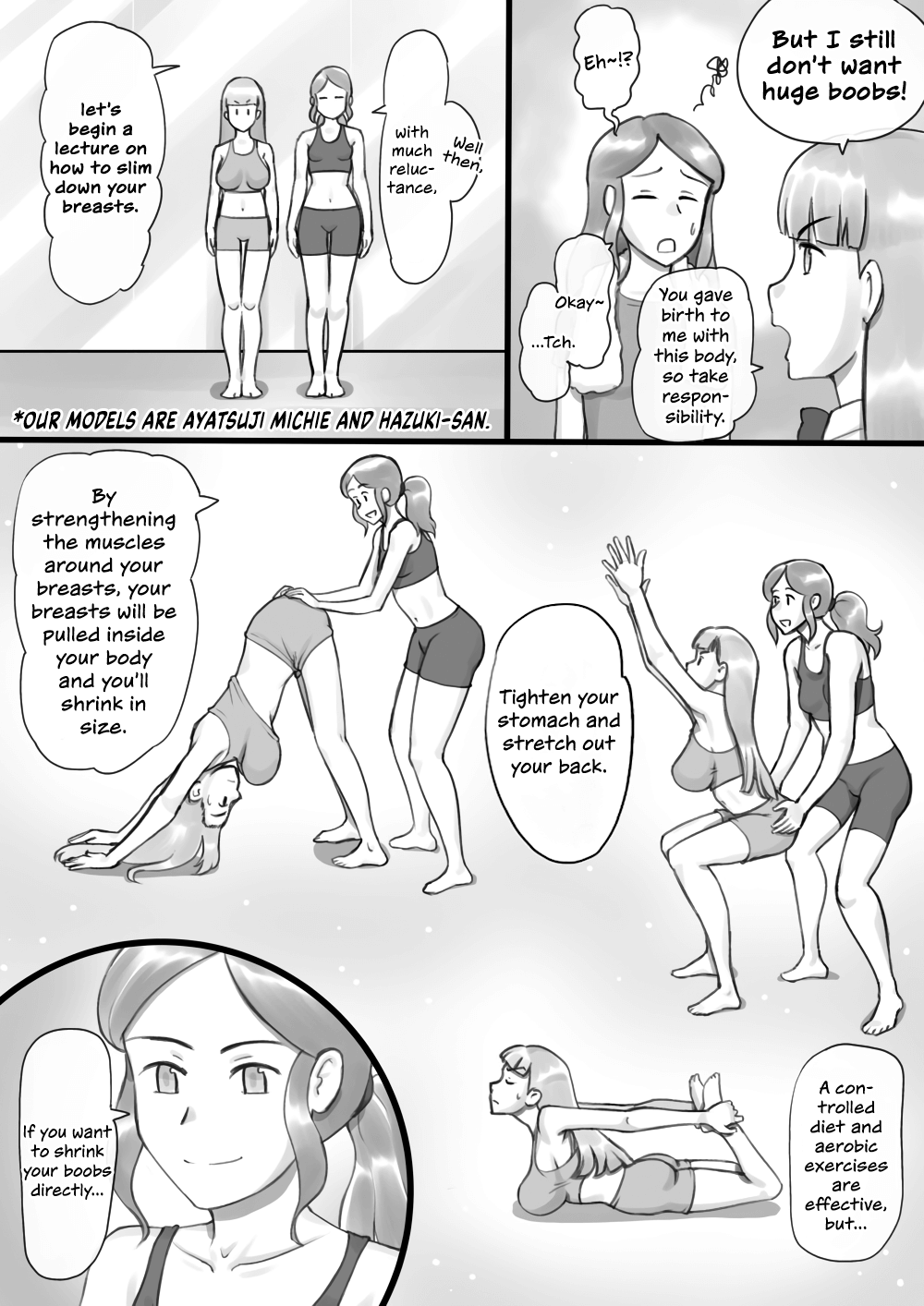Girl on Mom: Himitsu no Bust Lesson | Girl on Mom: Secret Bust Lesson page 8 full