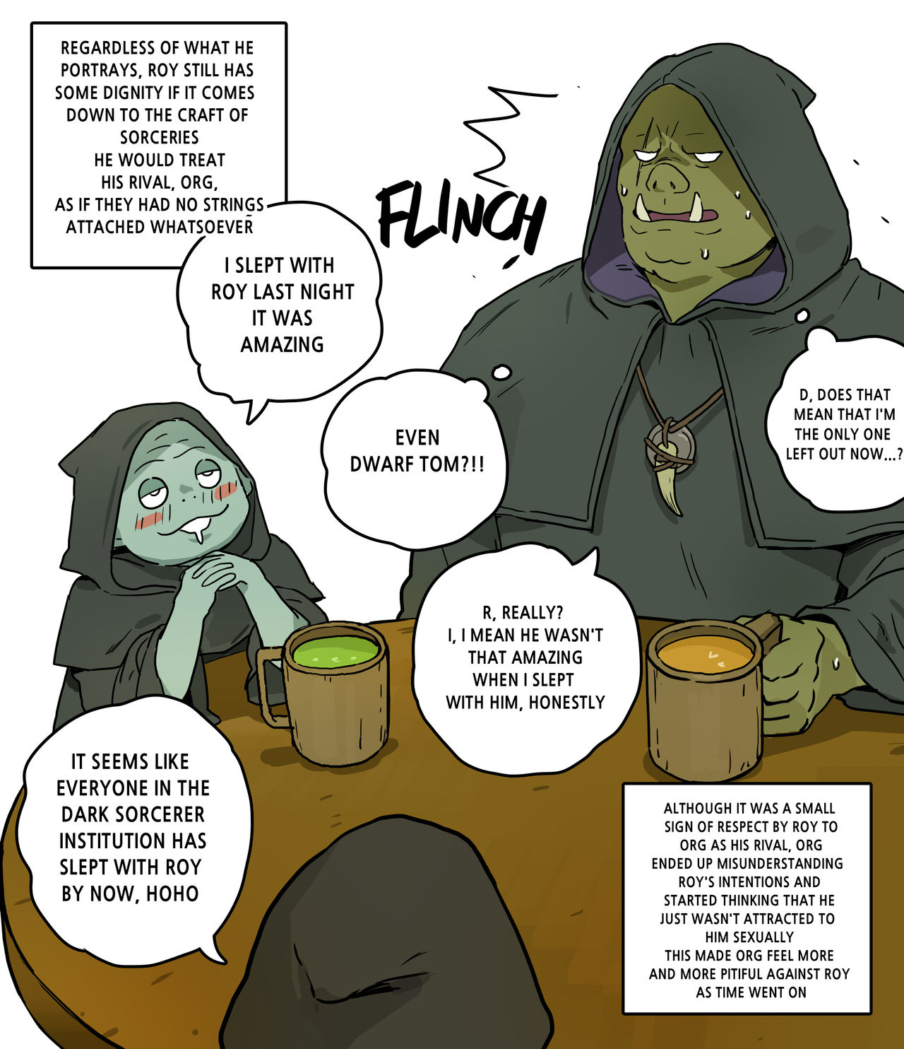 Kuro Majutsushi no Haiboku | Dark Sorcerer's Defeat page 3 full