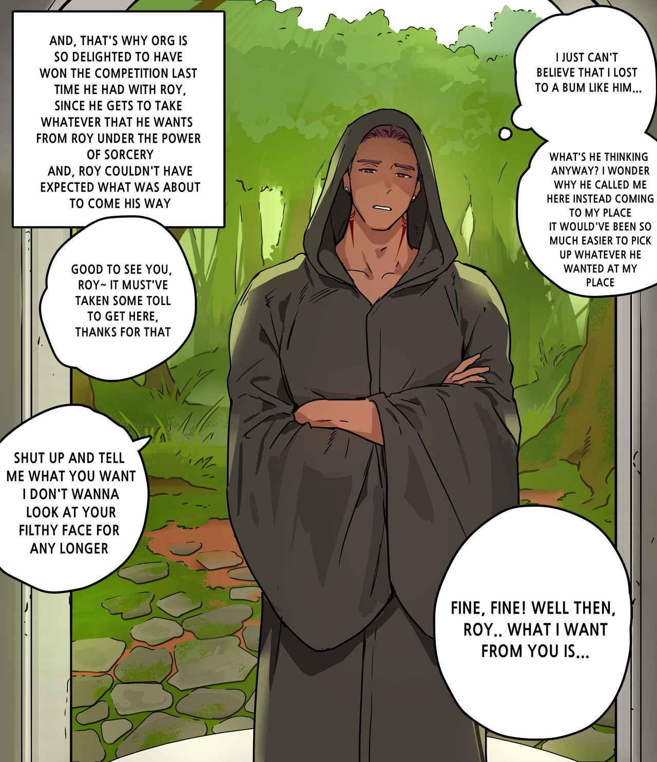 Kuro Majutsushi no Haiboku | Dark Sorcerer's Defeat page 4 full