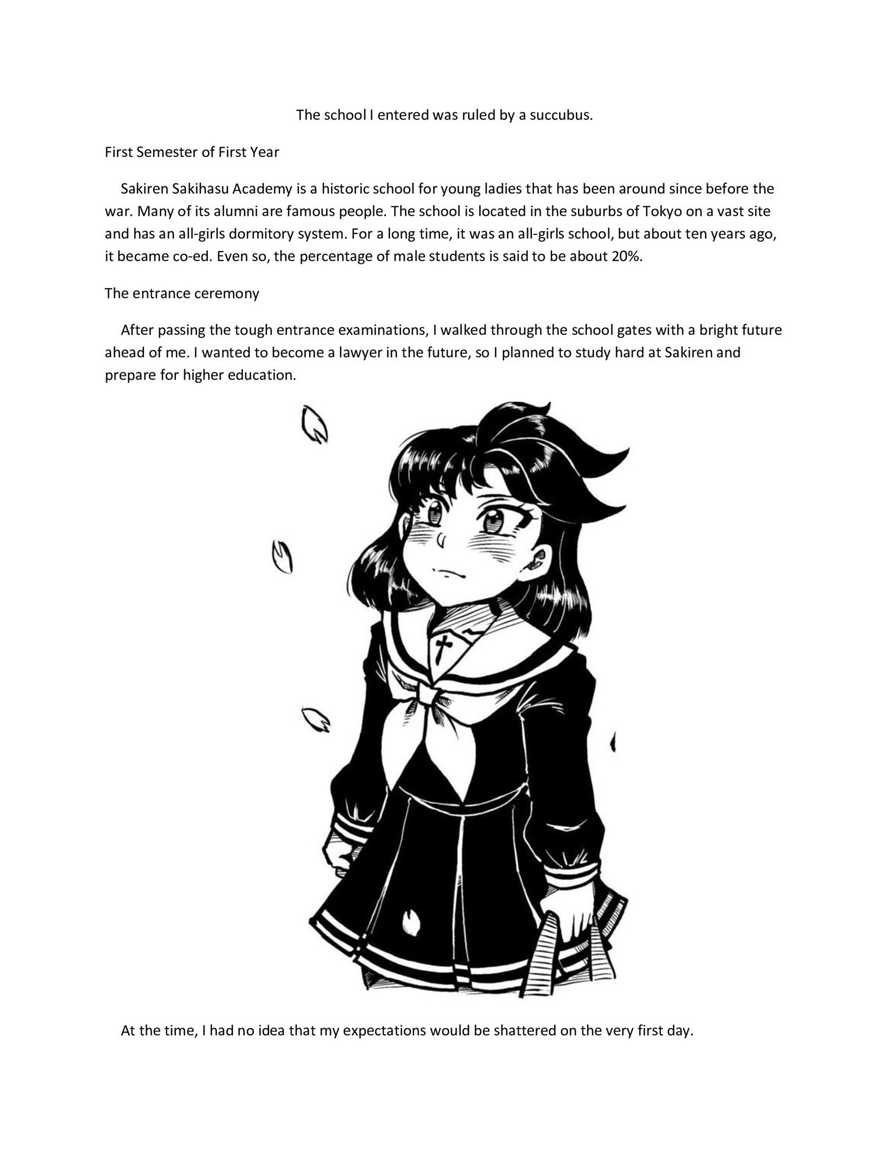 Succubus School Life 1-nensei Hen page 1 full