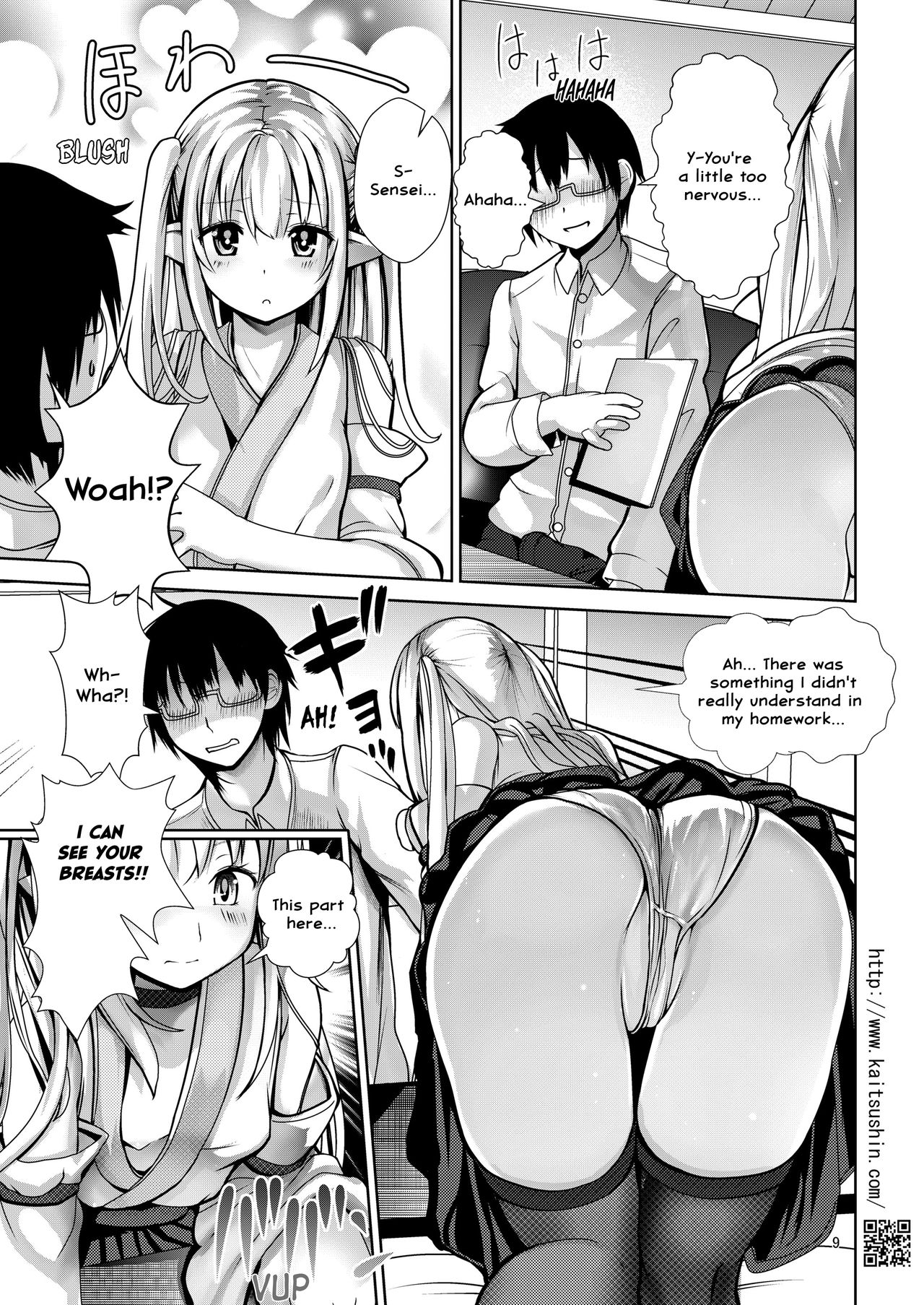 5-nen 3-kumi no Isekai Ryuugakusei o Shidou suru Tsumori ga Choukyou shite shimatta | I Planned to Teach Class 5-3's Isekai Exchange Student but Ended up Training her Instead page 9 full