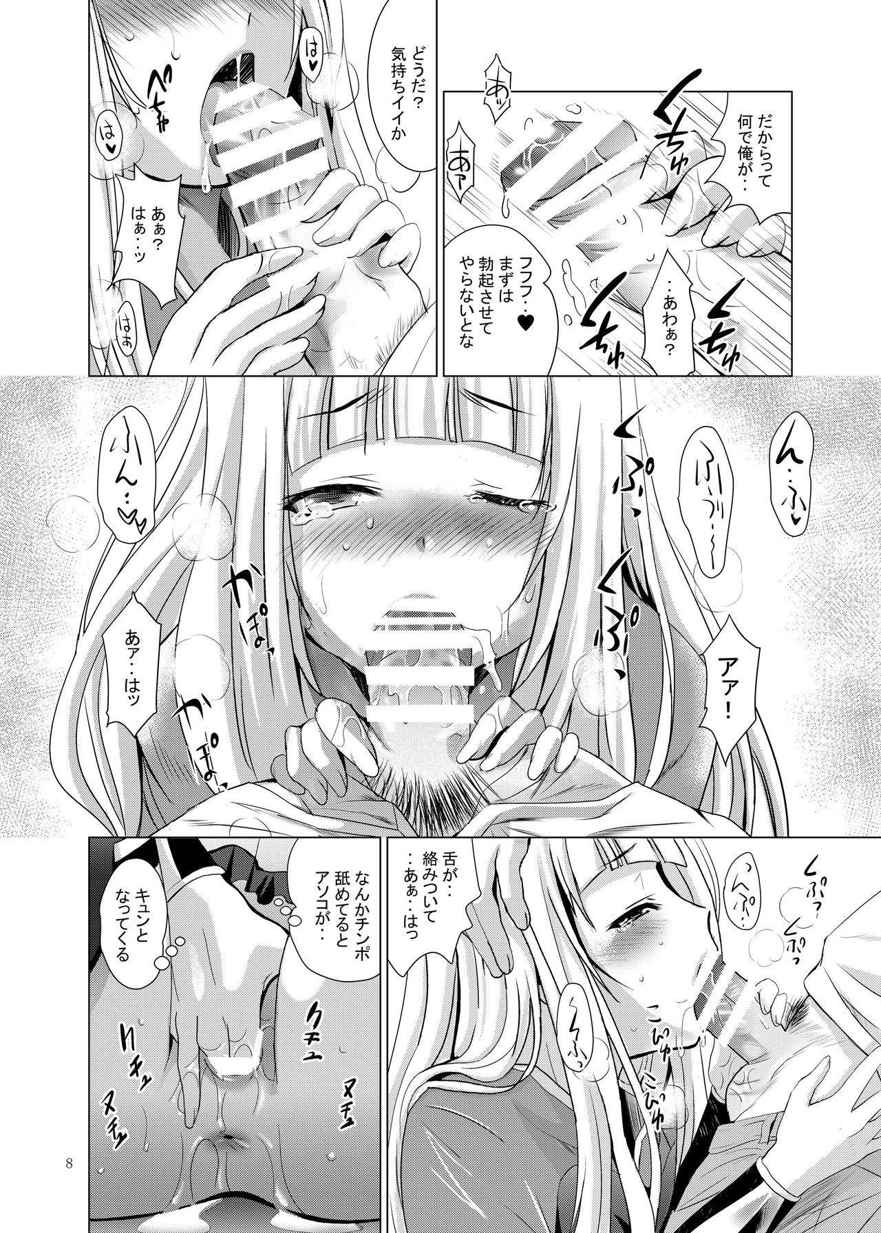 Cagliostro no Oshiri page 8 full