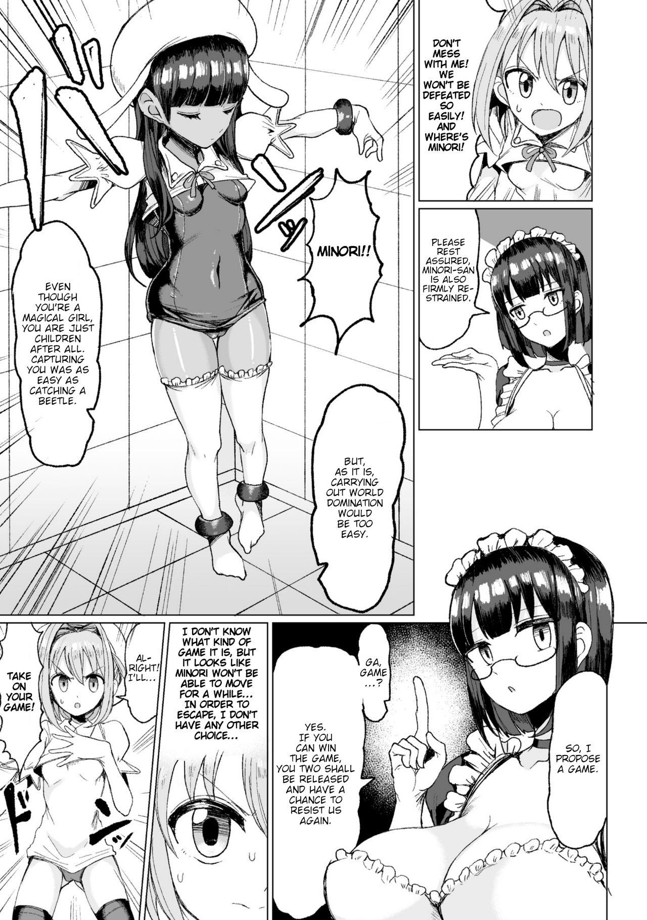 Futanari Mahou Shoujo dakedo Aku no Soshiki no Kigu Kairaku Zeme niwa Zettai Makenai yo page 3 full
