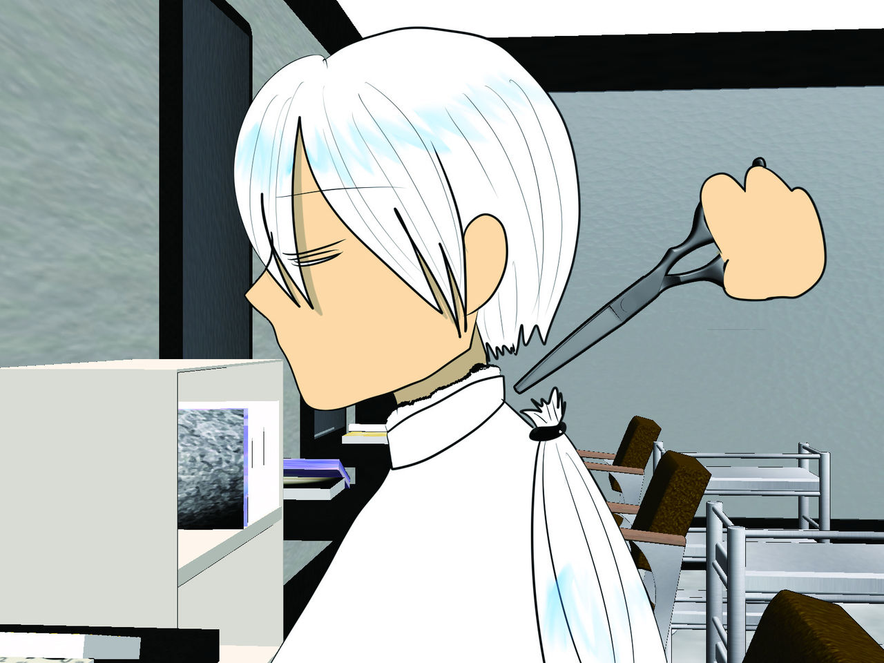 Hair model page 8 full