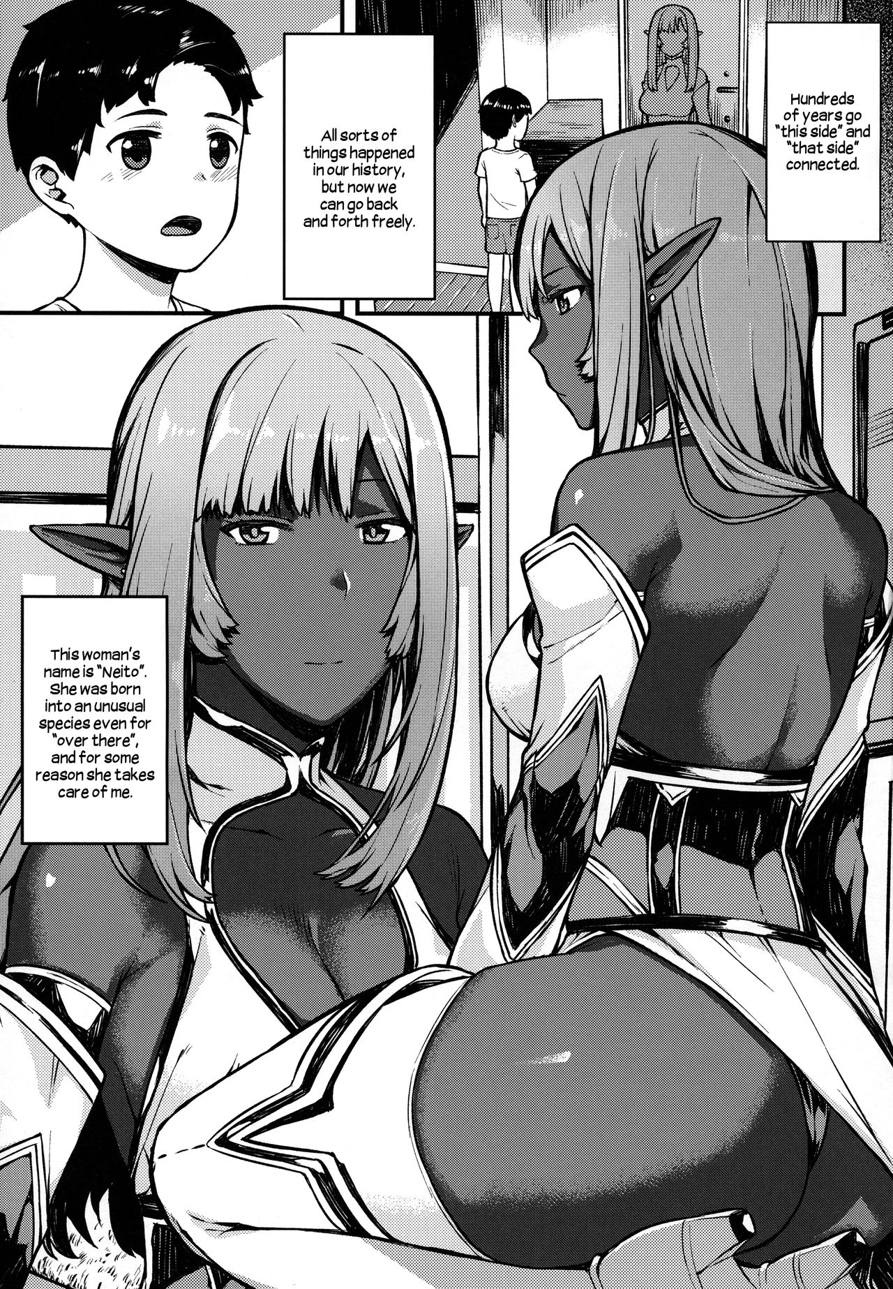 Isekai Series - Dark Elf no Neito page 2 full