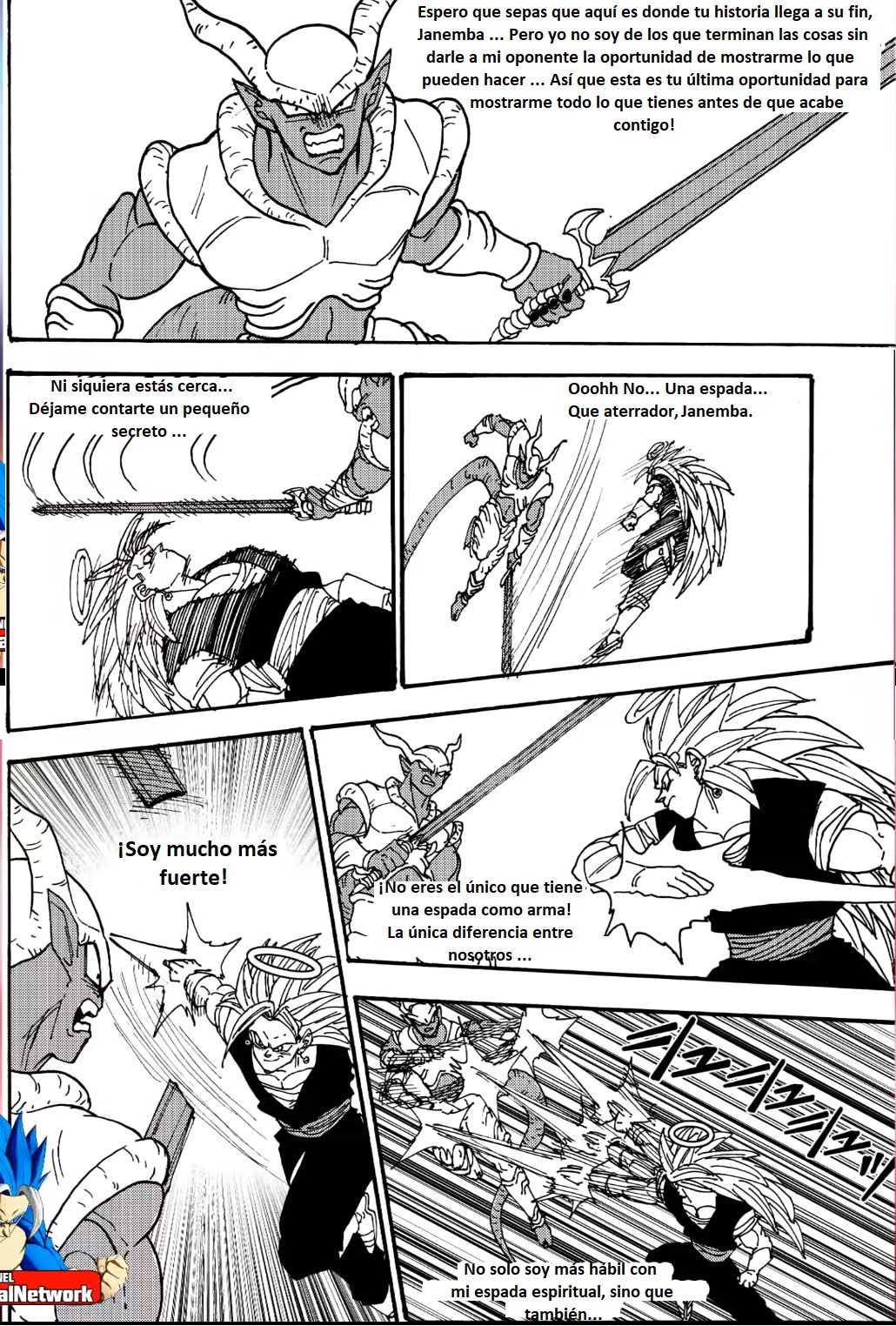 Goku y Vegeta vs Janemba page 10 full