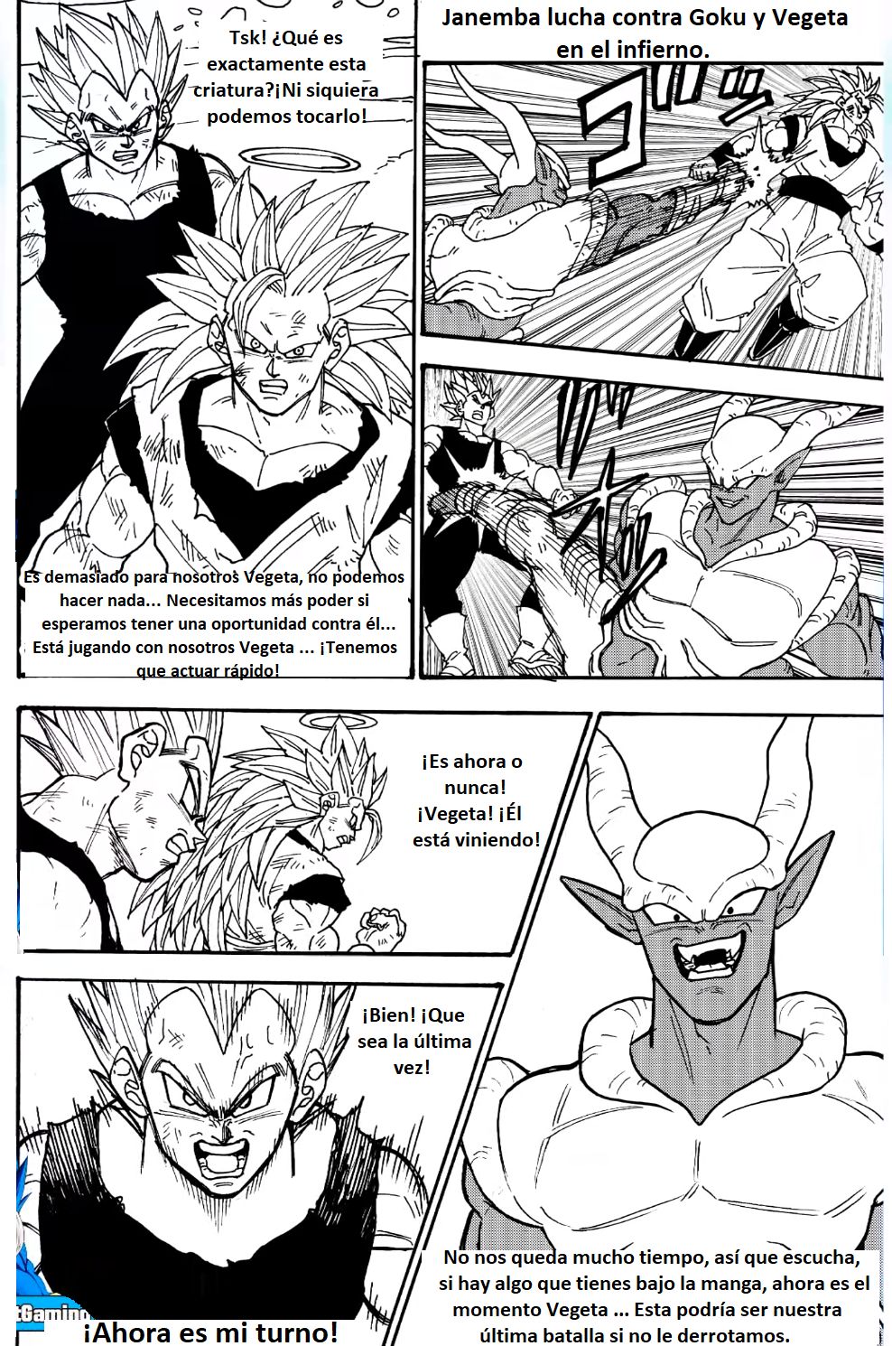 Goku y Vegeta vs Janemba page 2 full