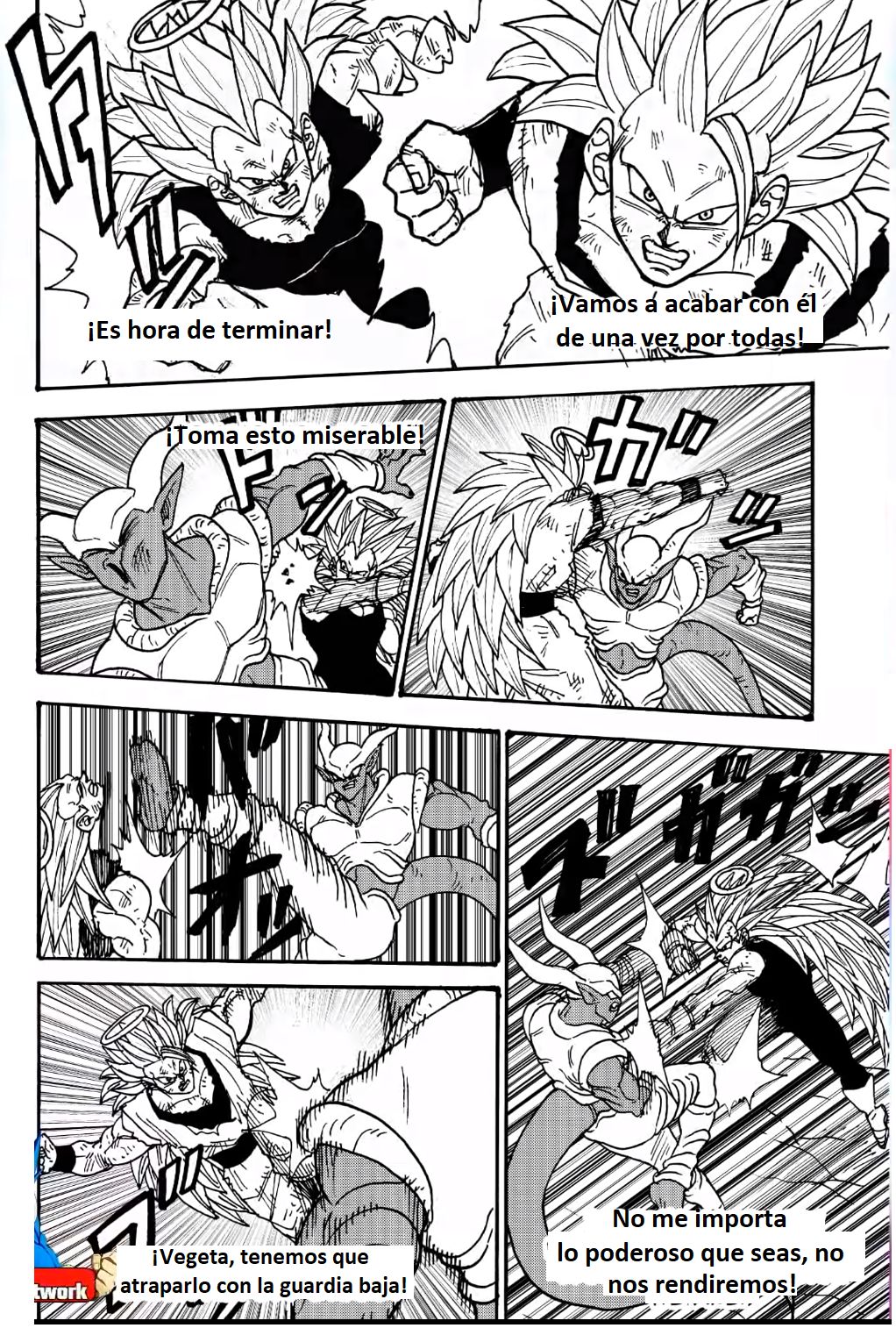 Goku y Vegeta vs Janemba page 4 full