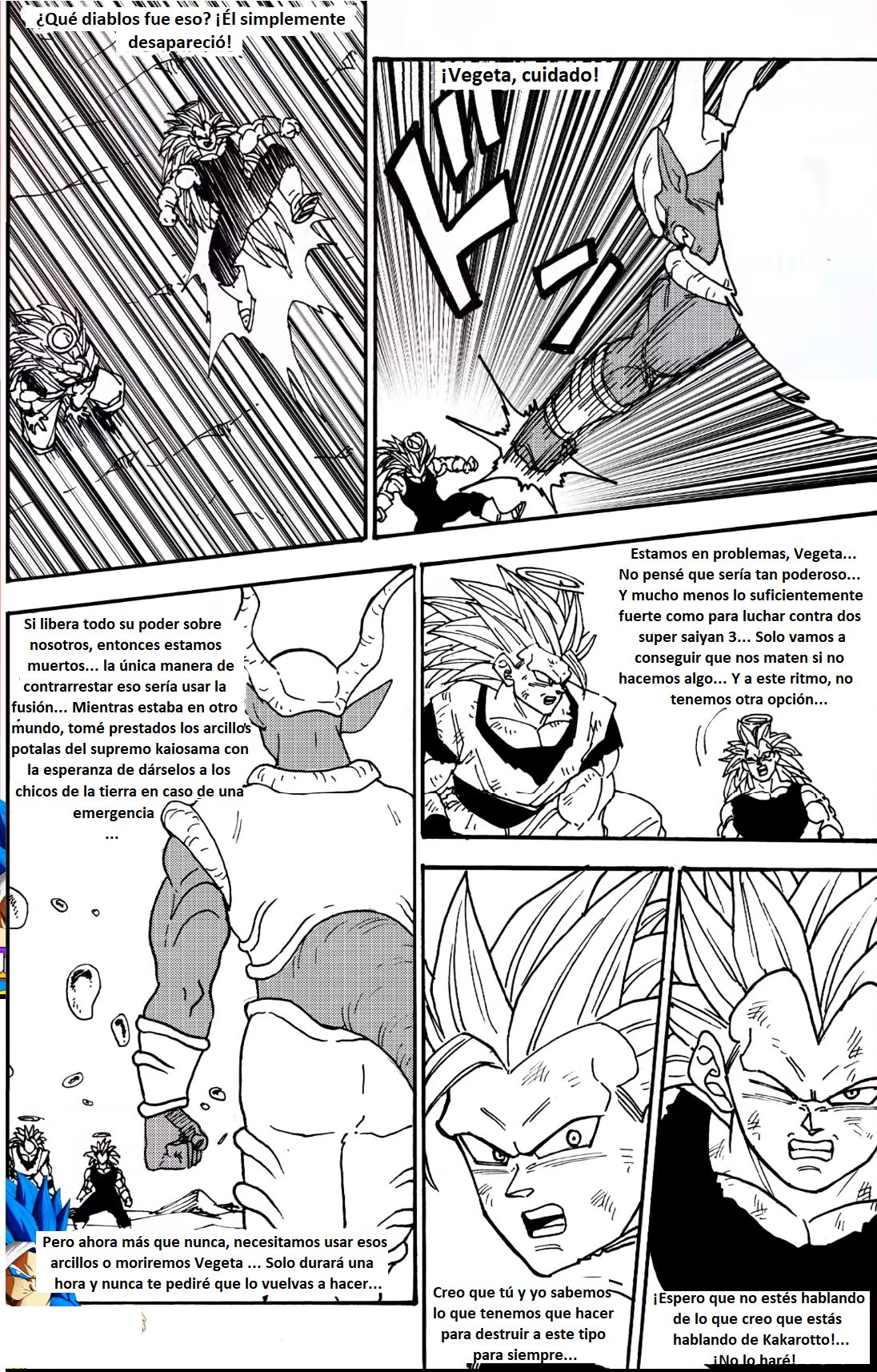 Goku y Vegeta vs Janemba page 6 full