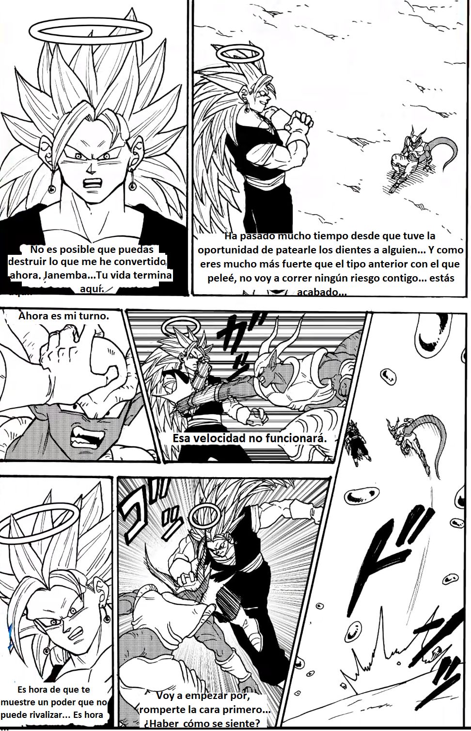 Goku y Vegeta vs Janemba page 9 full