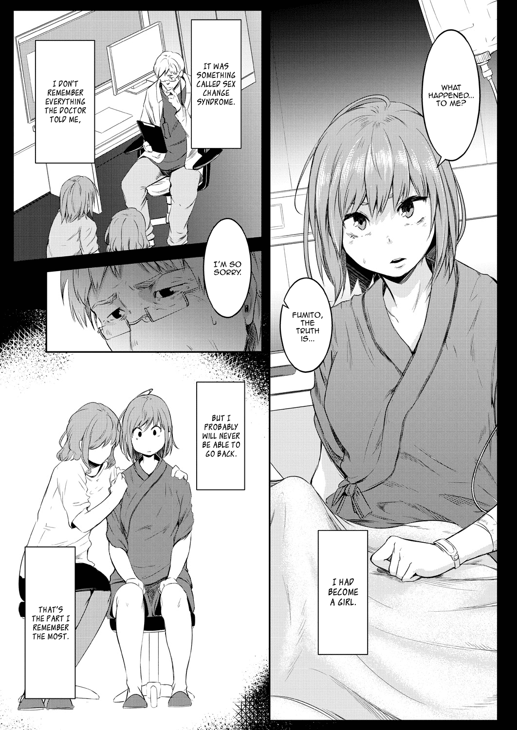 Nyotaika Otome no Renai Jijou | The Love Affairs of a Genderswapped Maiden page 3 full