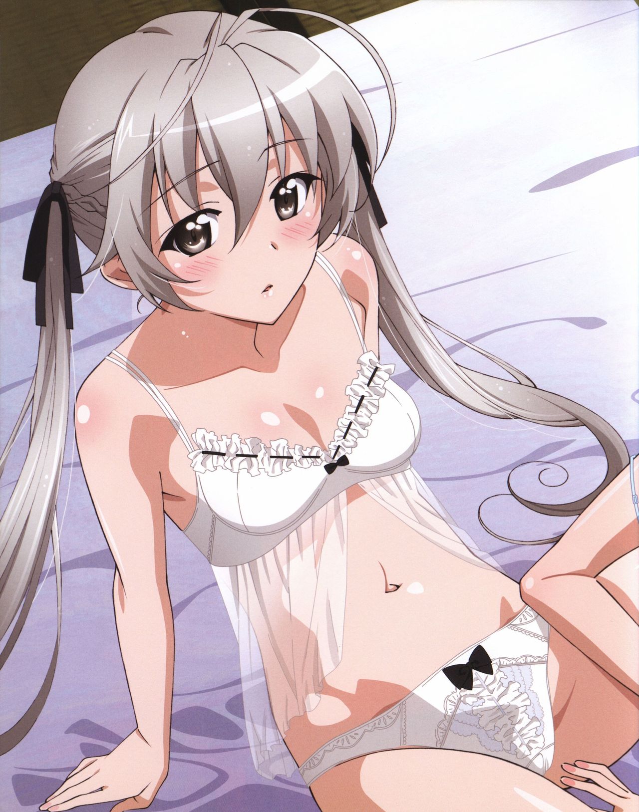 Yosuga no Sora OFFICIAL CHARACTER BOOK page 7 full