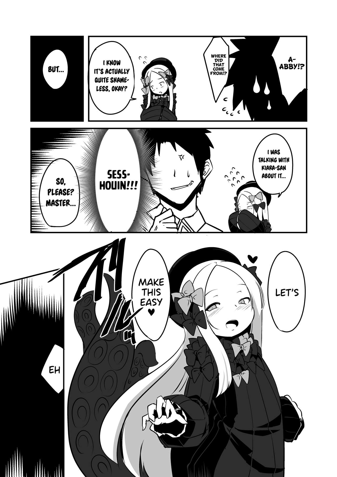 Ecchi na Koto wa Ikenai Koto da wa Ne? Master | Doing Dirty Things is Shameless, right Master? page 4 full