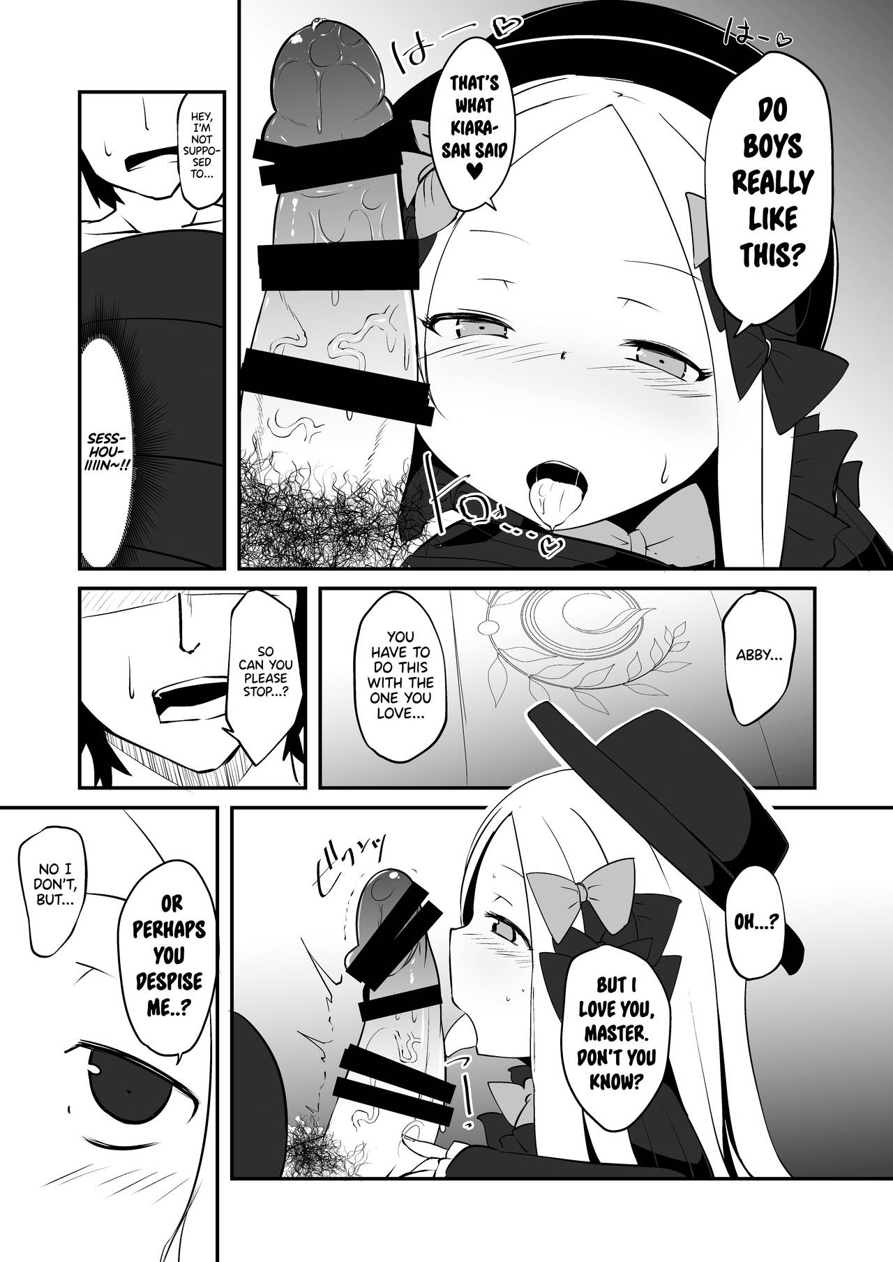 Ecchi na Koto wa Ikenai Koto da wa Ne? Master | Doing Dirty Things is Shameless, right Master? page 6 full
