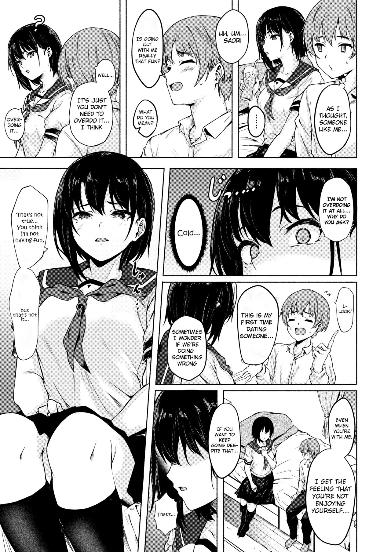 Okki na Saori-chan wa Bukiyou ni Eroi page 7 full