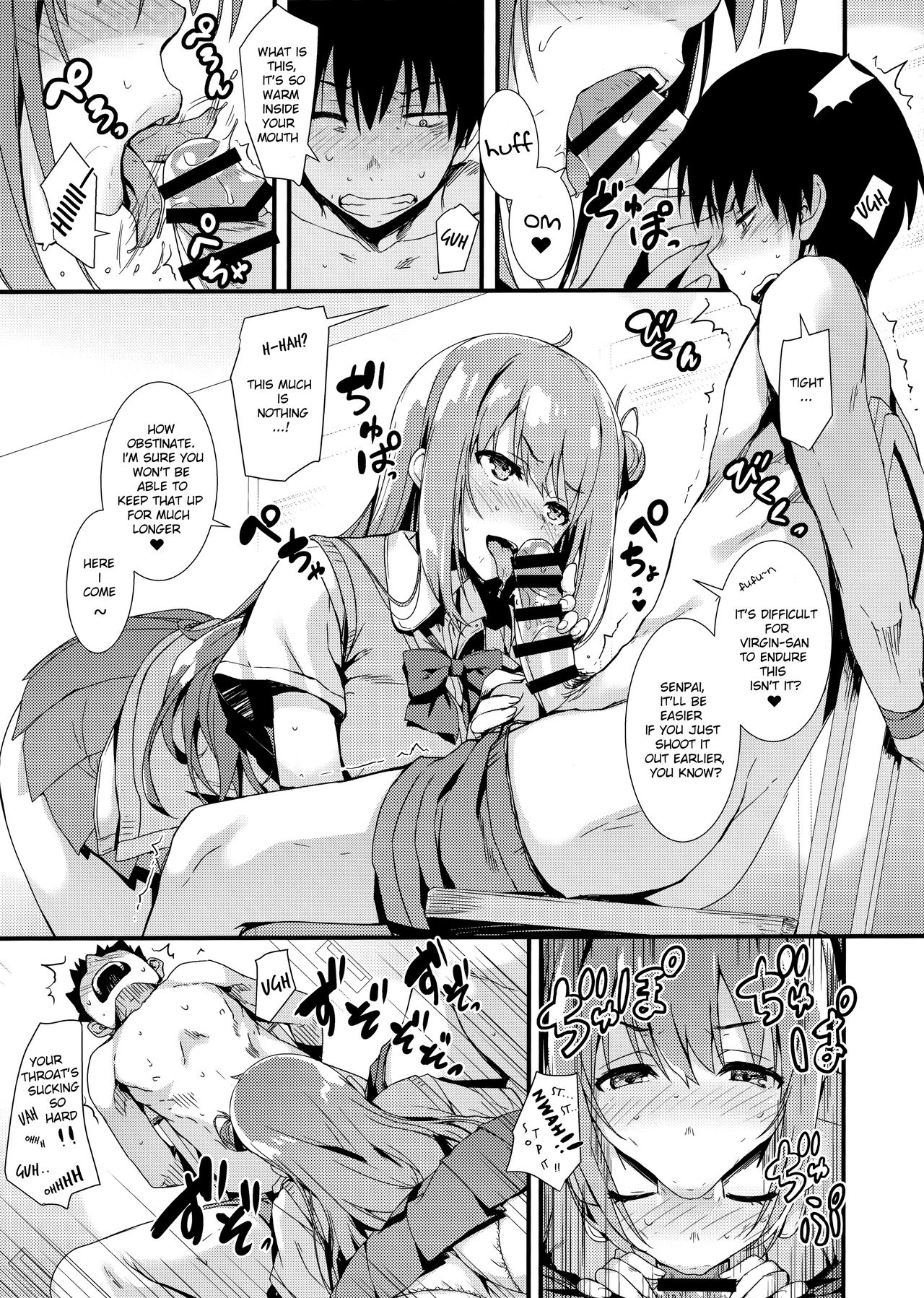 Echi Echi Kouhai-chan! page 10 full