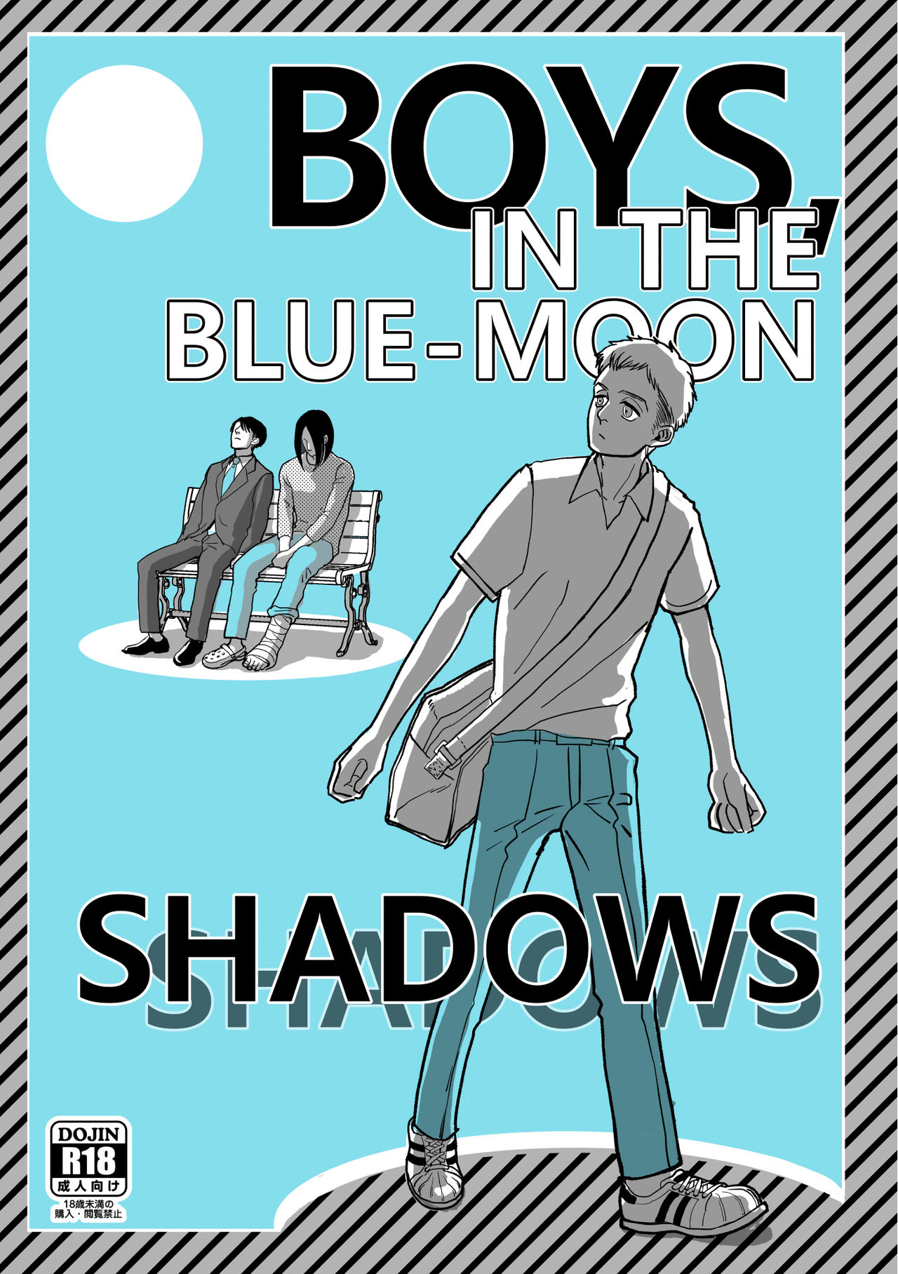 Boys, in the Blue-Moon Shadows page 1 full