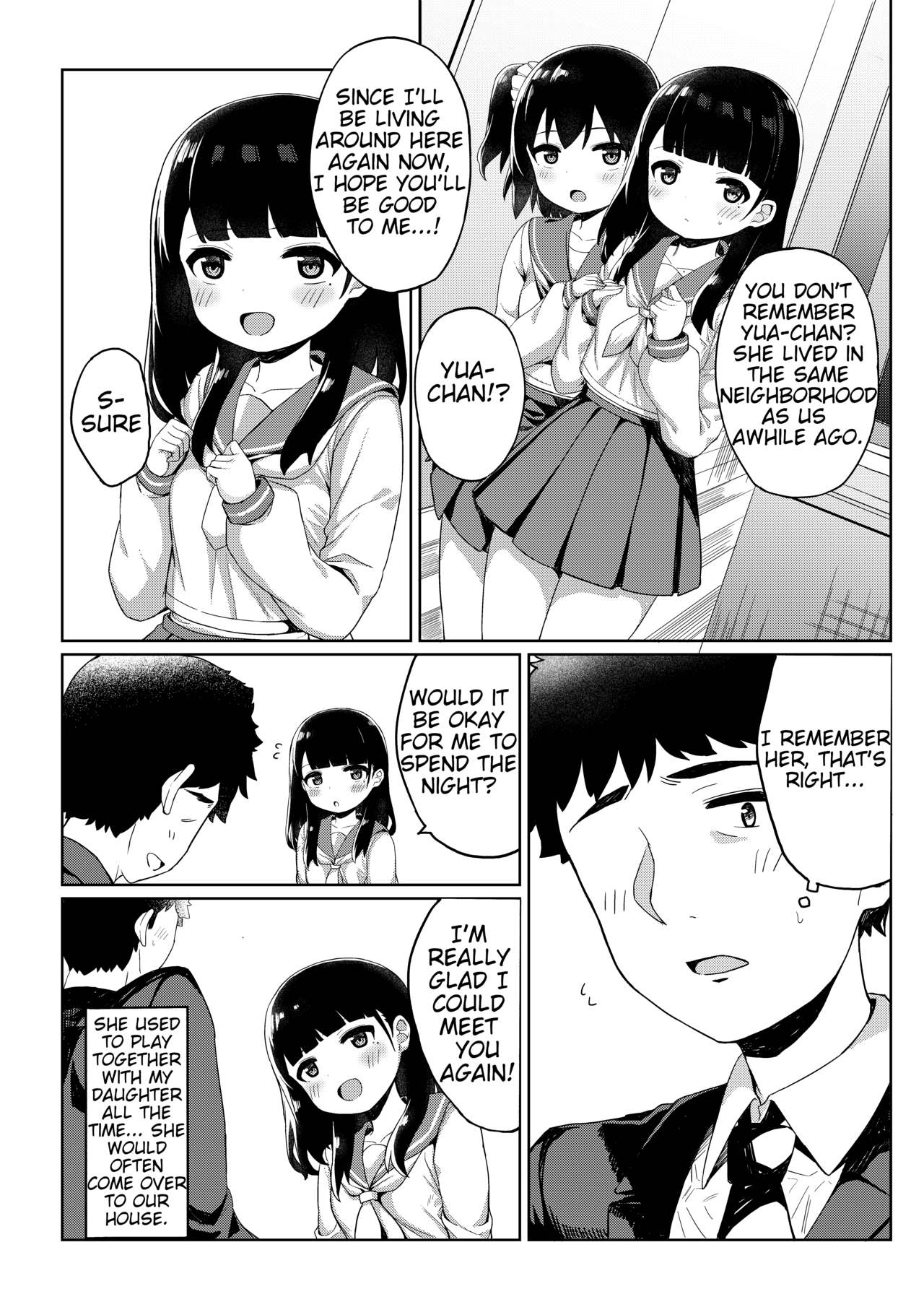 Tomodachi no Otou-san to Naisho de Kozukuri Shichaimashita page 4 full
