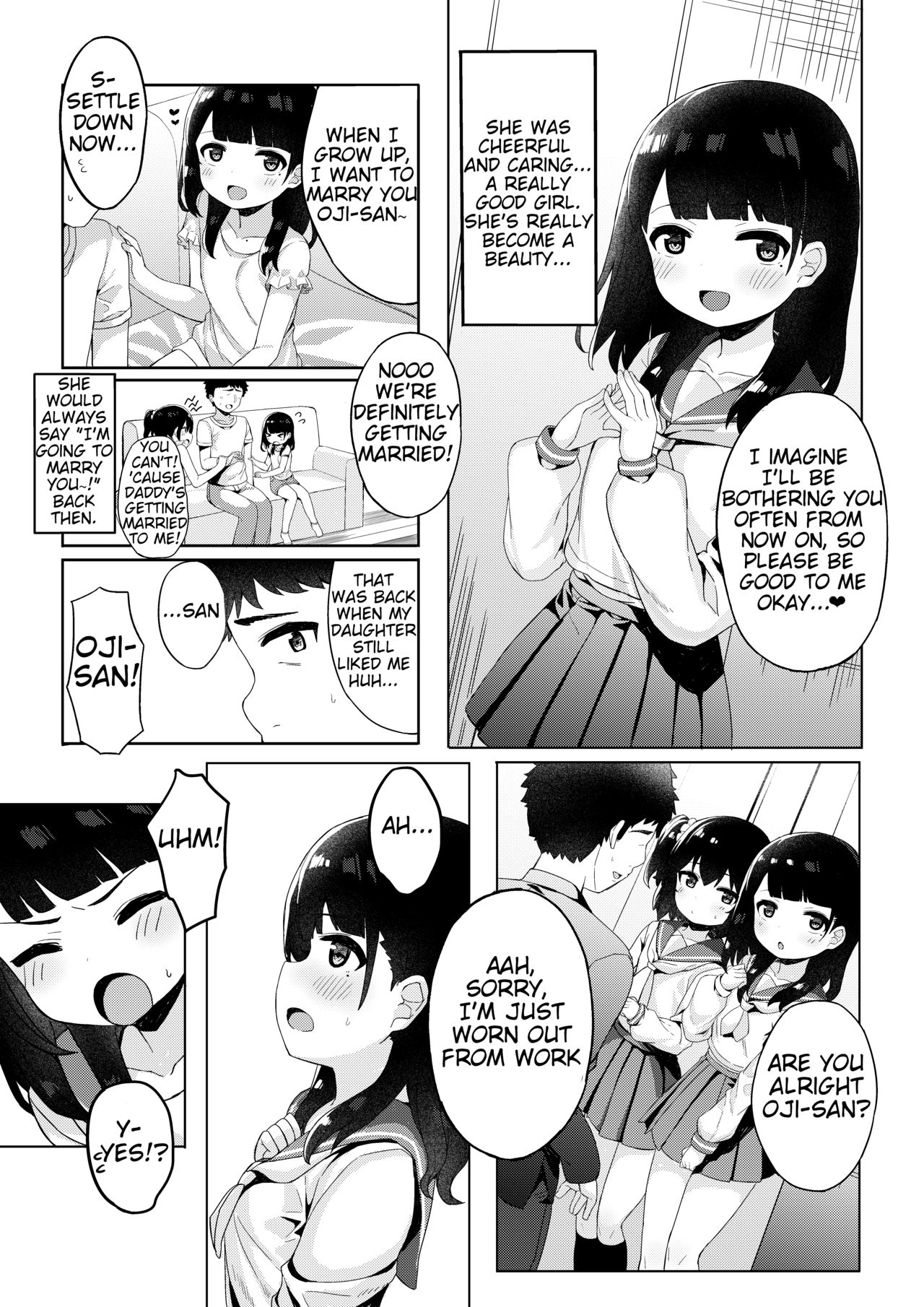 Tomodachi no Otou-san to Naisho de Kozukuri Shichaimashita page 5 full