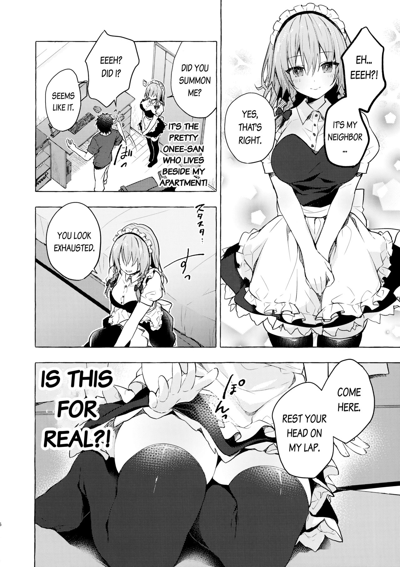 Tonari no Sakuya-san 3 Iyashi Maid Sakuya no Zubuzubu Gohoushi Sex page 5 full