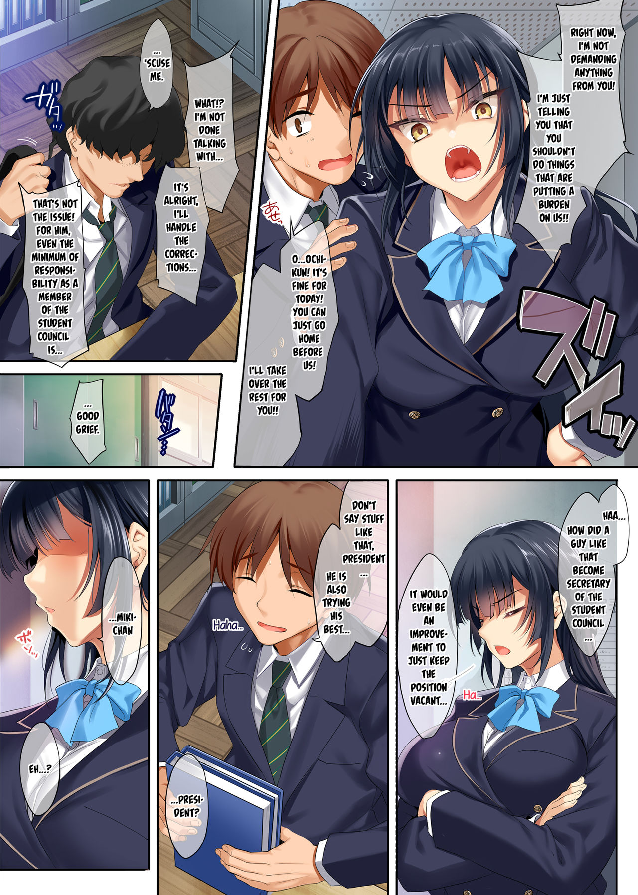Takabisha na Seitokaichou o Appli de Juujun Choukyou | Teaching Obedience to the High and Mighty Student Council President with an App page 4 full