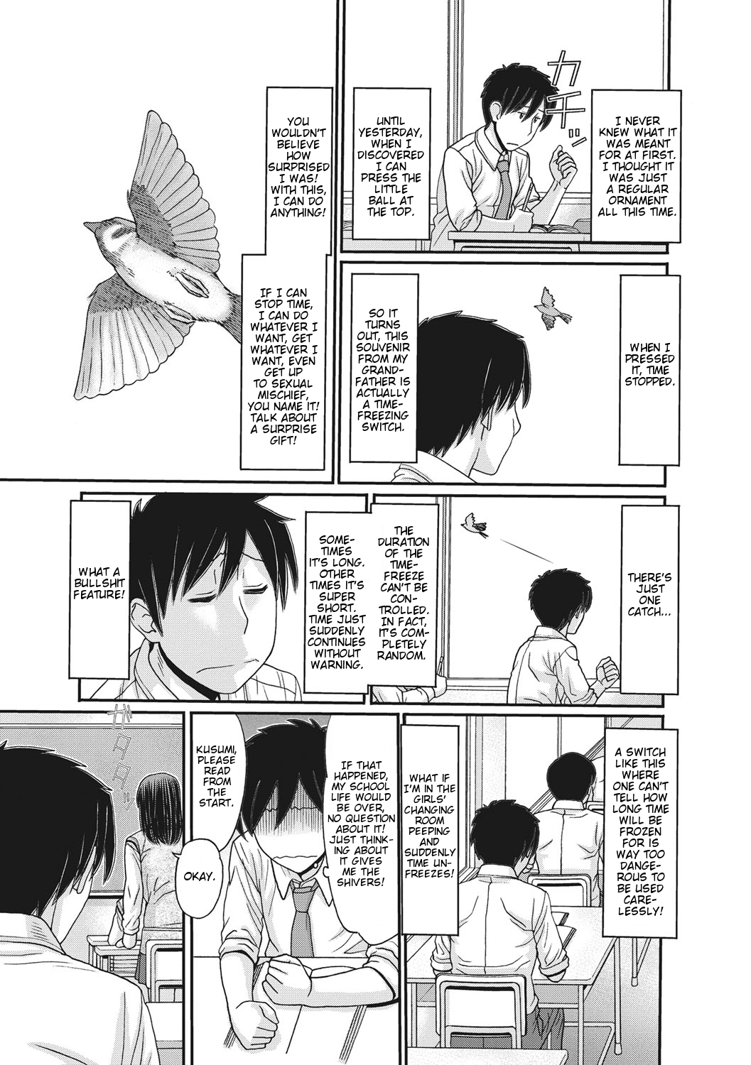 TOKI to MEKI -Tomatta Sekai de Majiwaru Toiki- | Toki & Meki -Sexual Breaths in a Time-Frozen World- Ch. 1-7 page 6 full